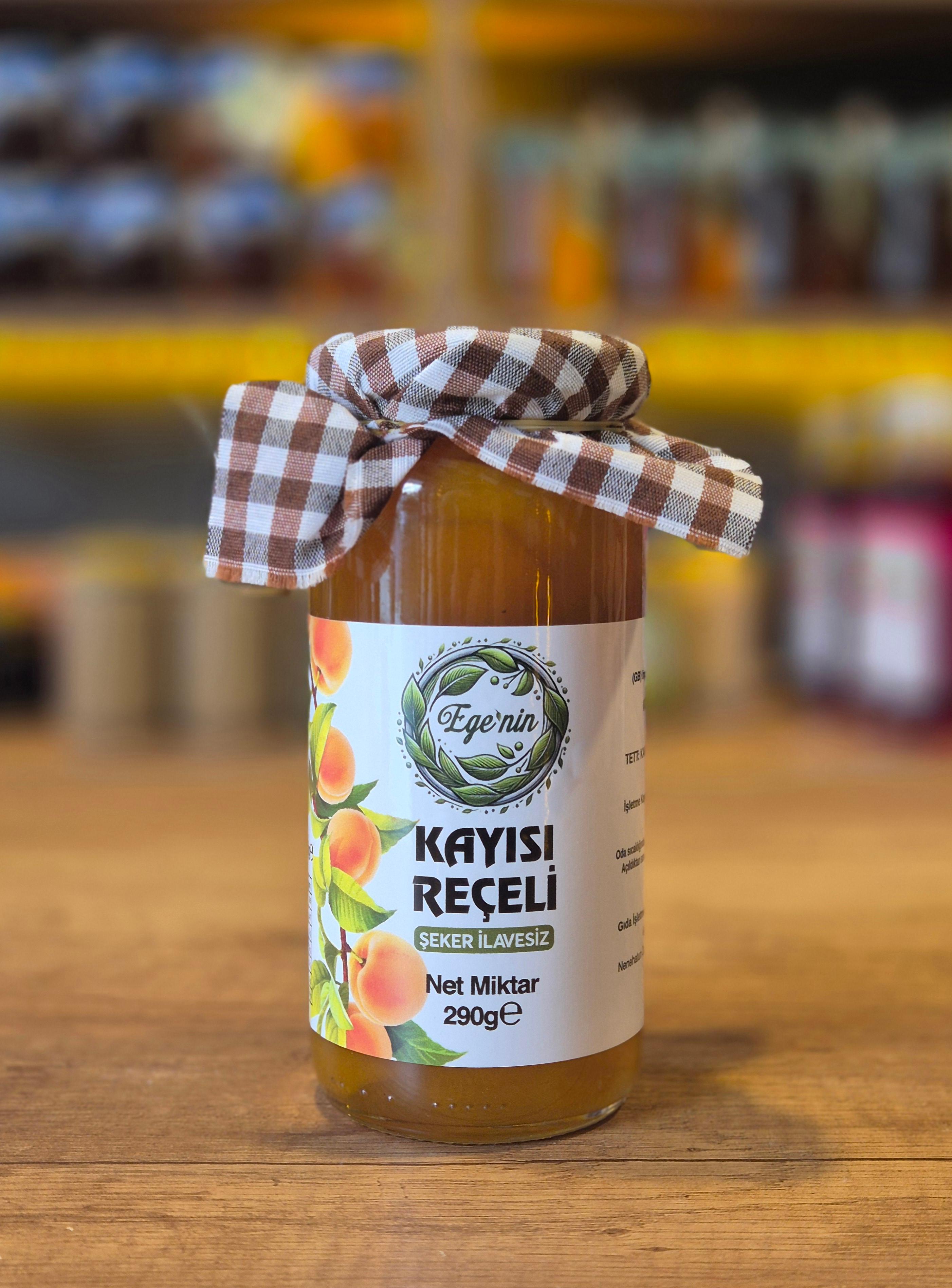 Şeker İlavesiz Kayısı Reçeli 290g