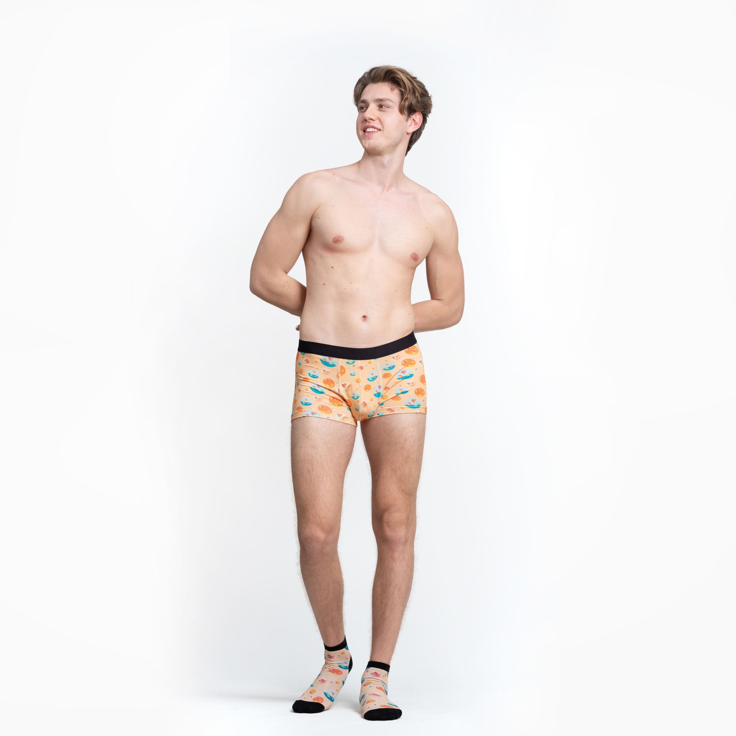Beach Please Boxer & Bambu Çorap