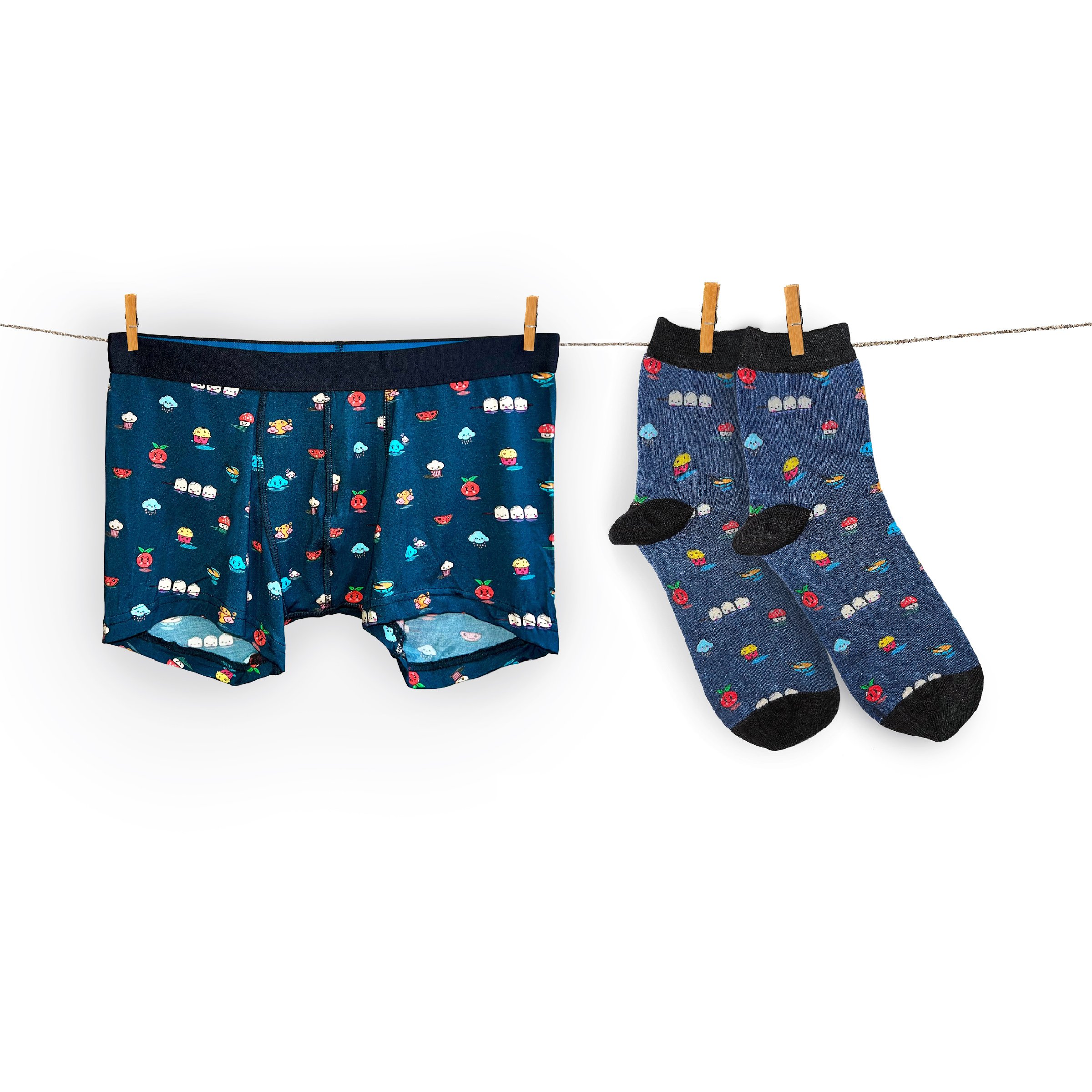 Minimini Boxer & Bambu Çorap