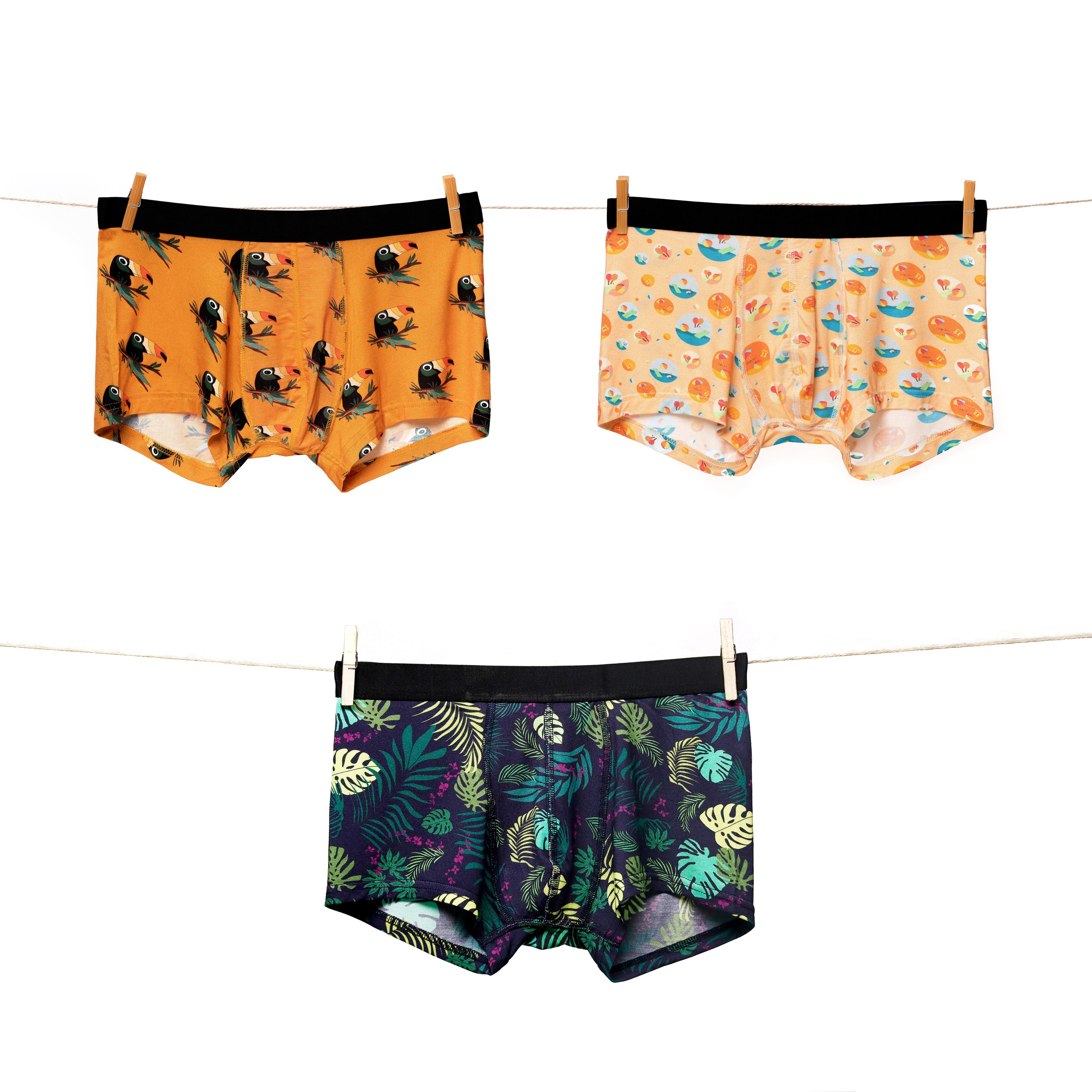 Tropical Chill Boxer Pack 🦜🌿⛱️