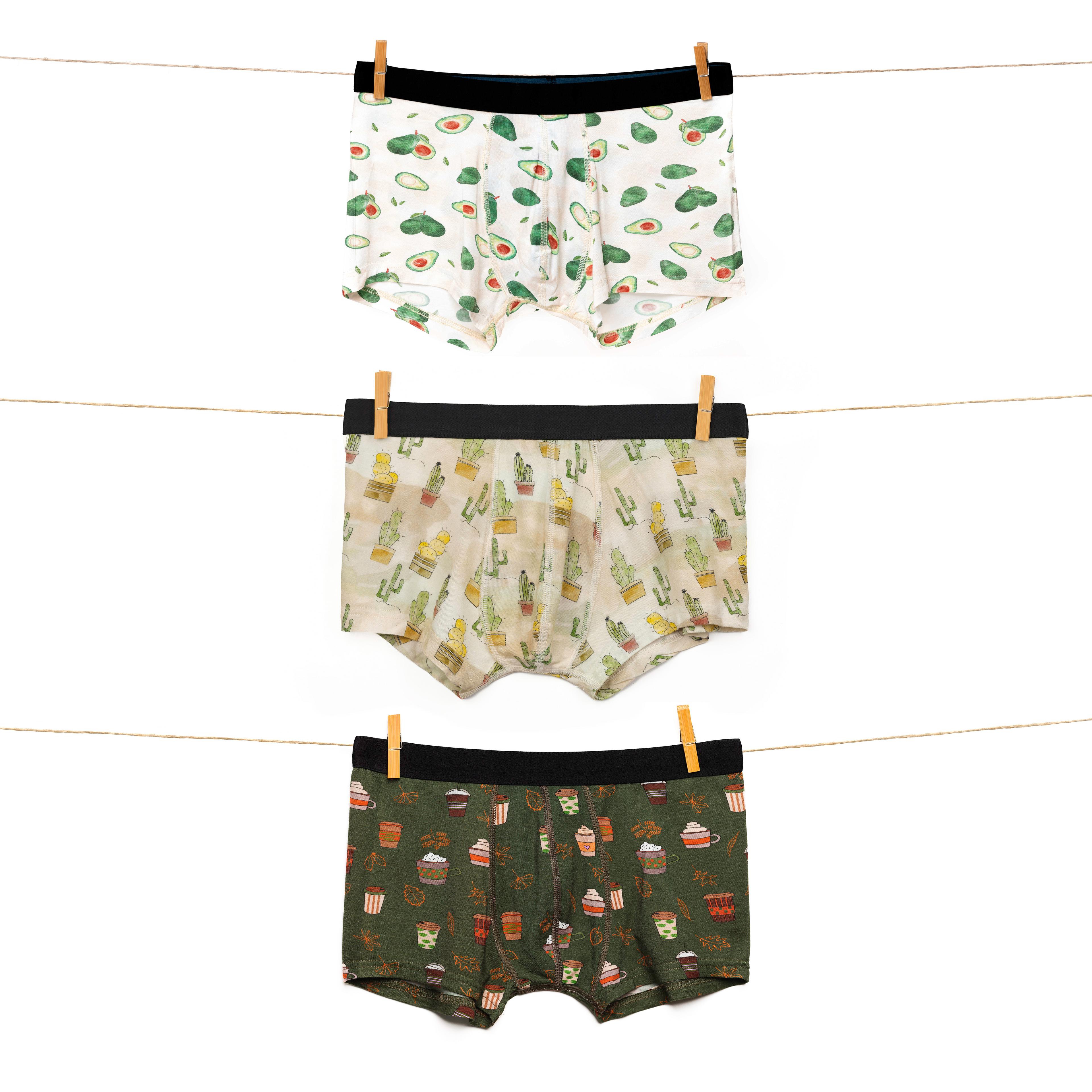 Green Vibes Boxer Pack 🥑🌵☕