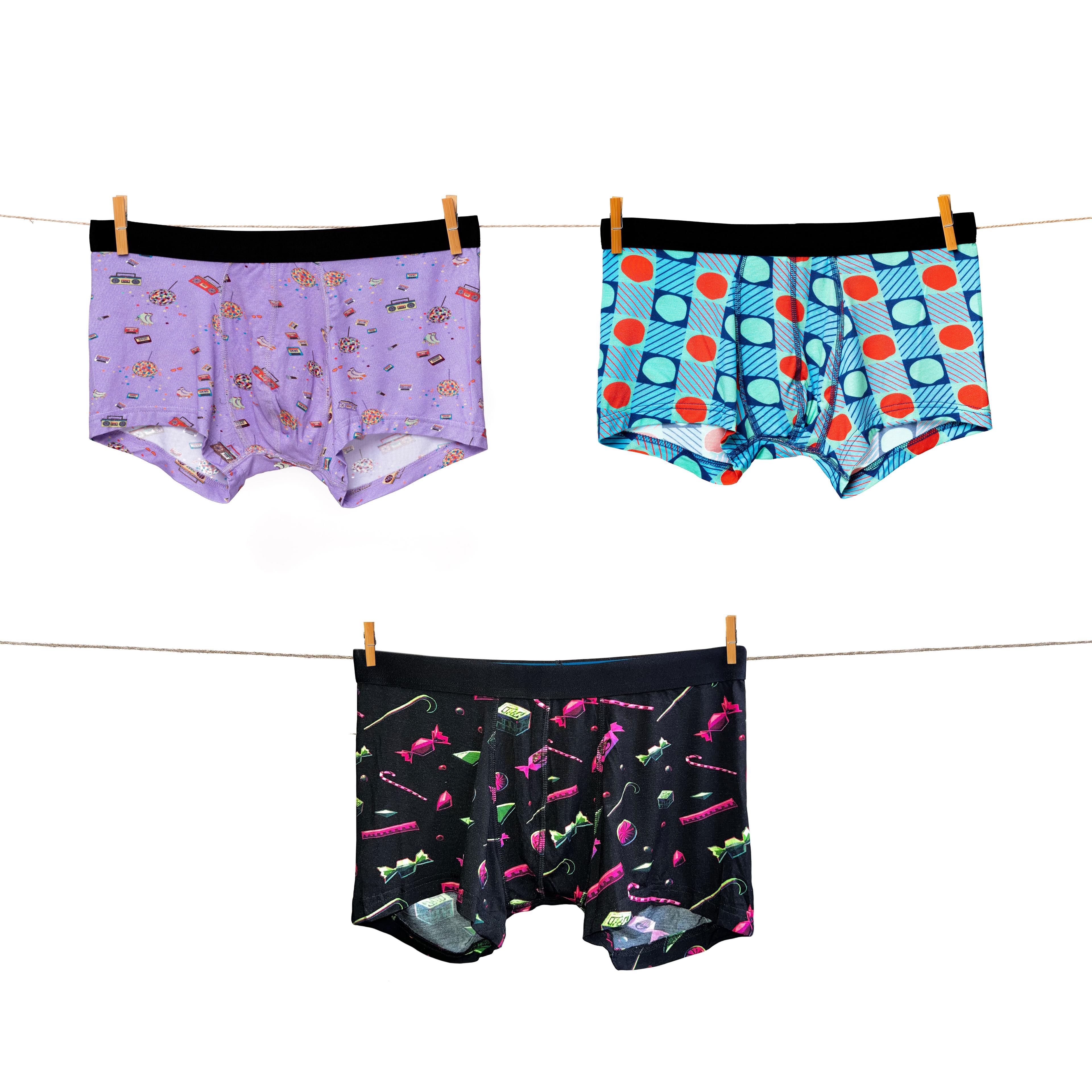 Retro Pop Boxer Pack 🪩🍬🔵