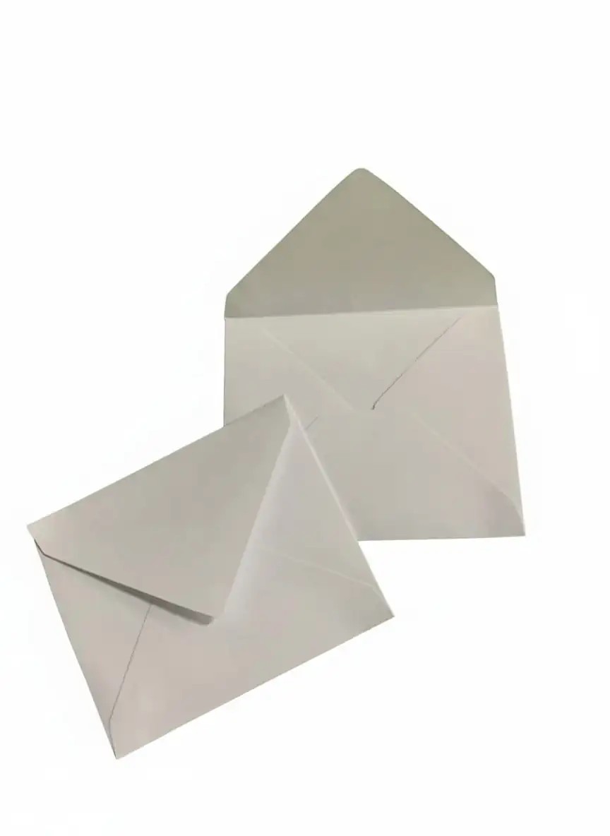 Zarf- Beyaz Renk - Çiçek Buket Aksesuarı - 9cmX7cm-100 Adet 