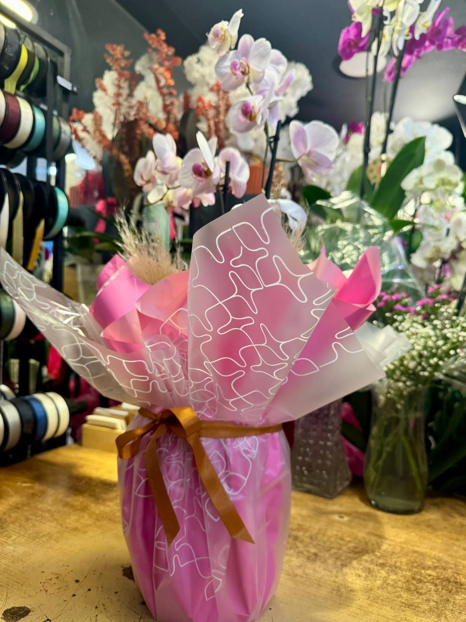 Desenli Şeffaf Rulo Mat Opp - 24 Metre x 70 Cm 