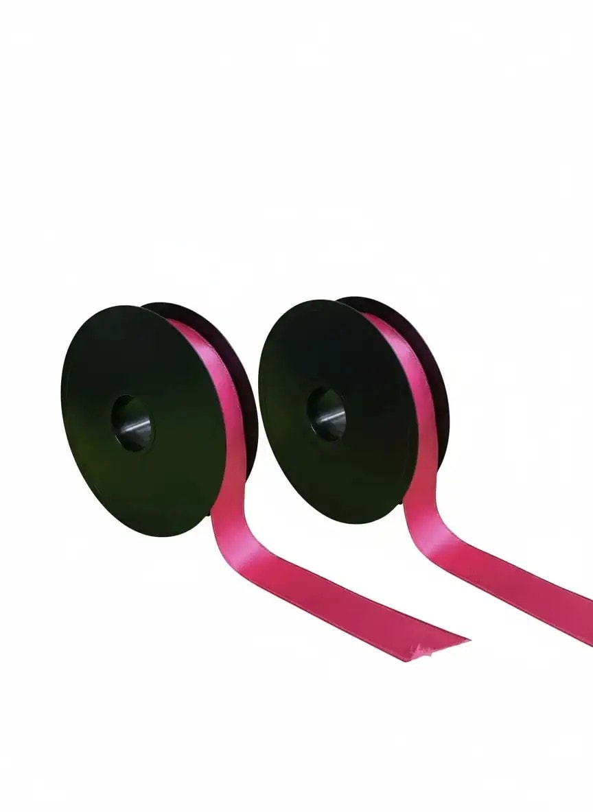 Saten Kurdele - Pembe Renk - 32 Metre