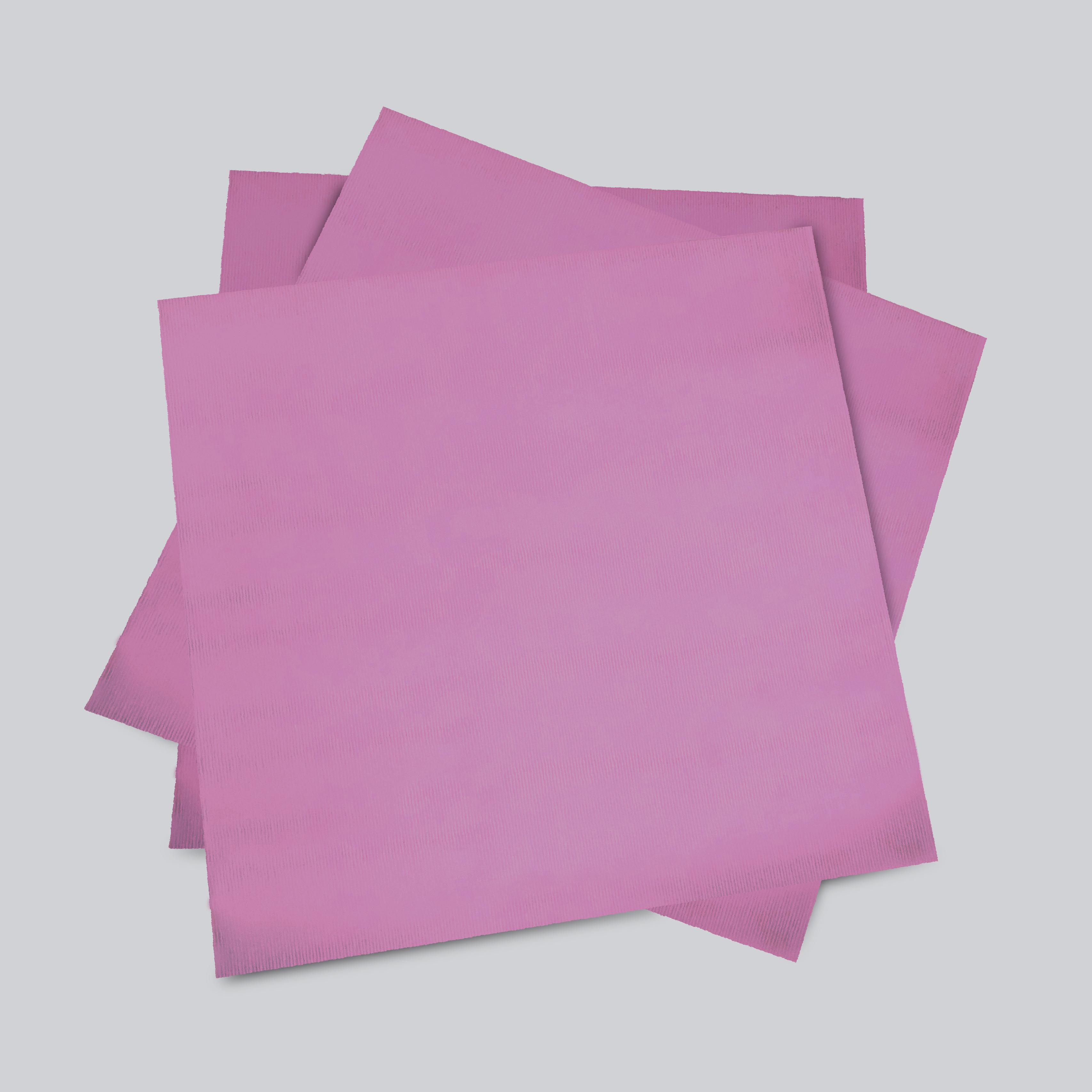 Çizgili Pembe Renk Çiçek Buket Kağıtı&Paketleme Mazemesi 55x55cm-20 Sayfa