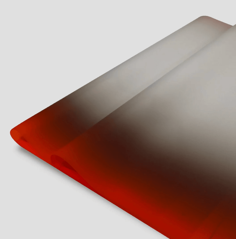 Metalik Degrade Mat Çiçek Buket Kağıdı-Metalize-60x60cm-15 Sayfa - ROSE GOLD
