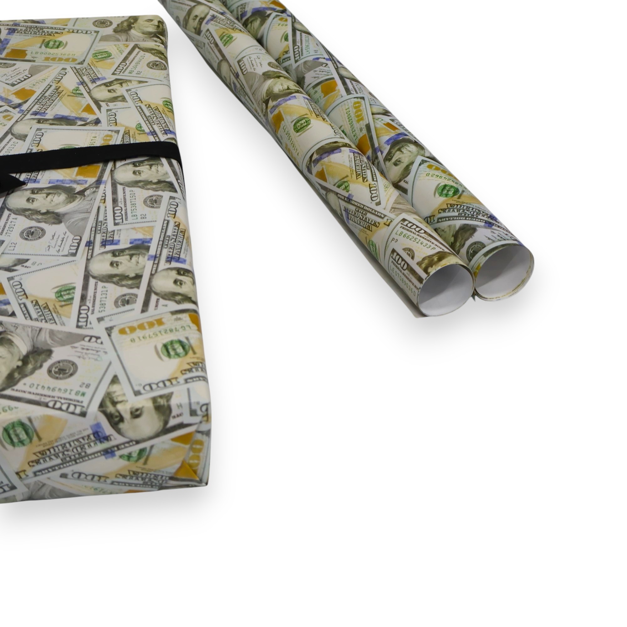 Dolar Tasarımlı Hediye Paketleme Mazemesi-50x70cm-50Sayfa