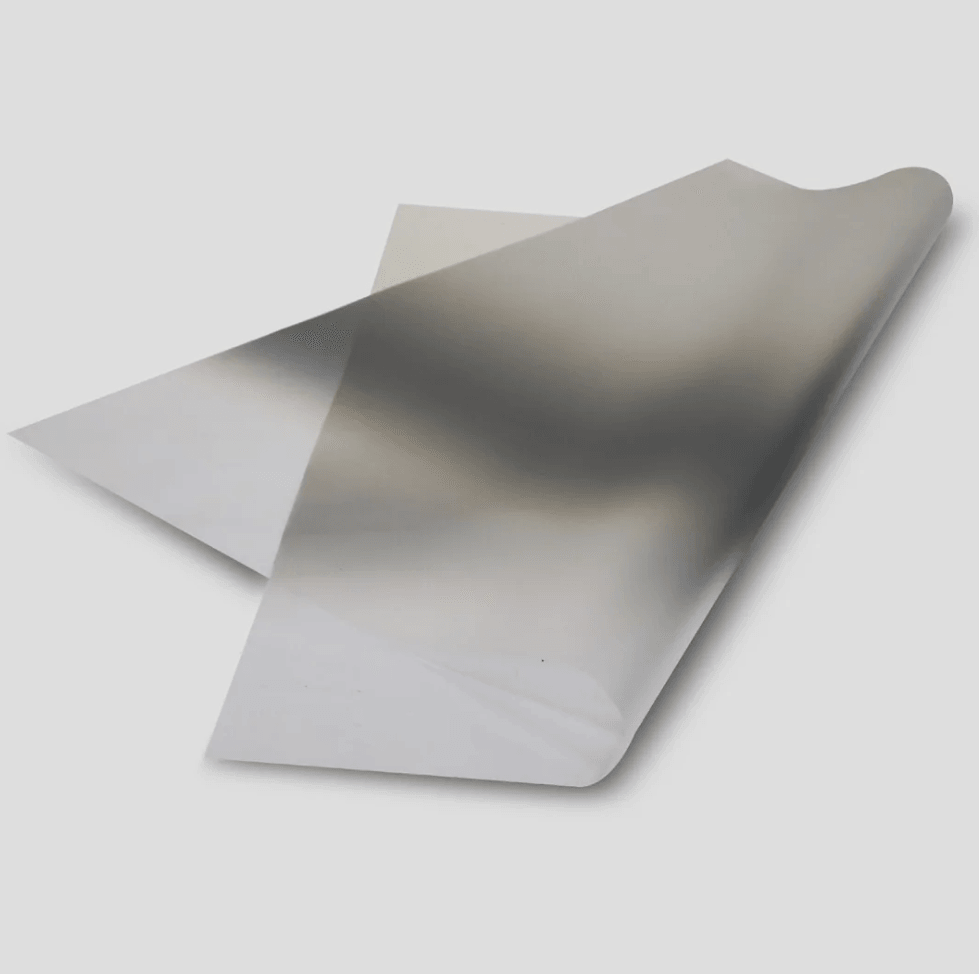 Metalik Degrade Mat Çiçek Buket Kağıdı-Metalize-60x60cm-15 Sayfa - ŞEFFAF