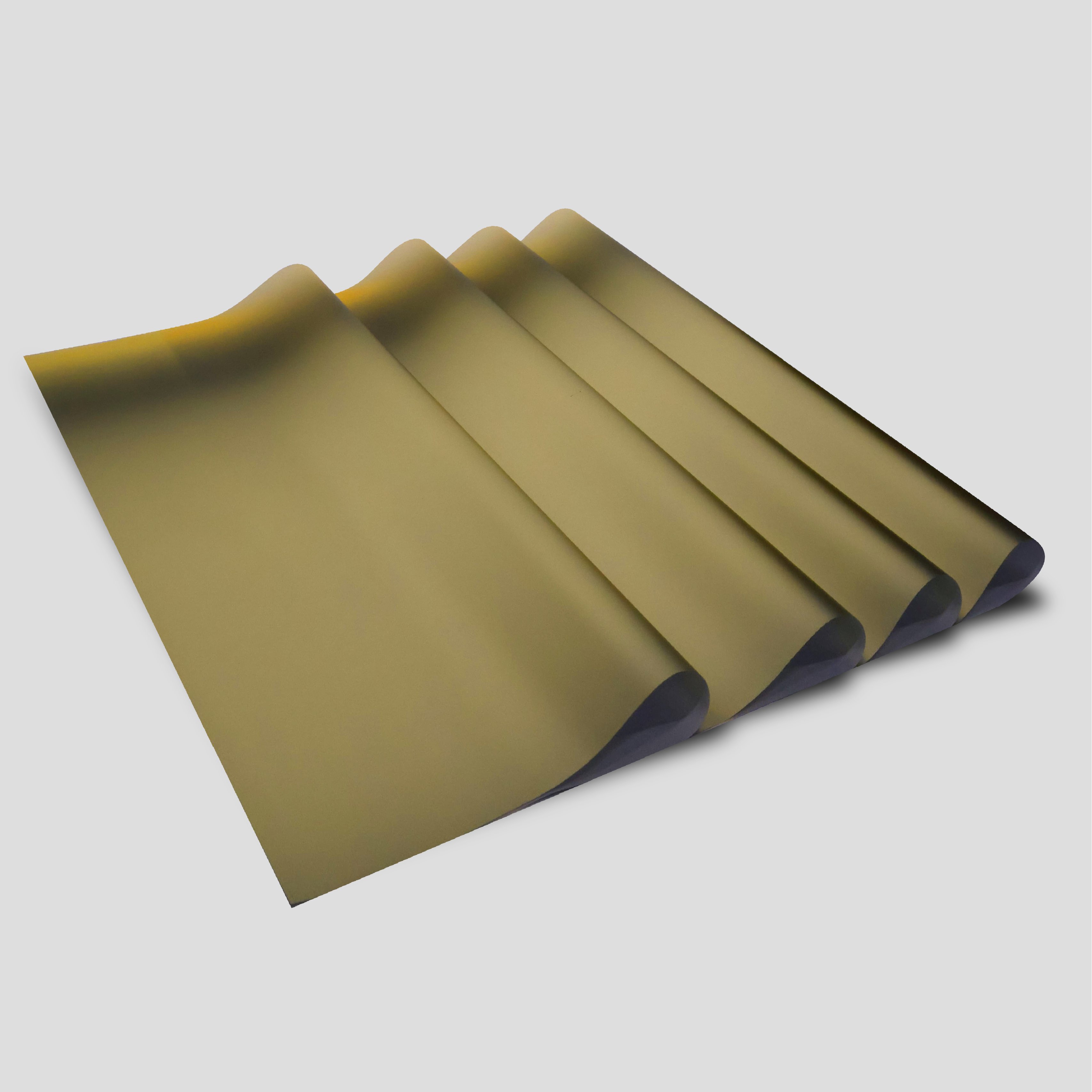 Metalik Degrade Mat Gold Çiçek Buket Kağıdı-60x60cm-20 Sayfa