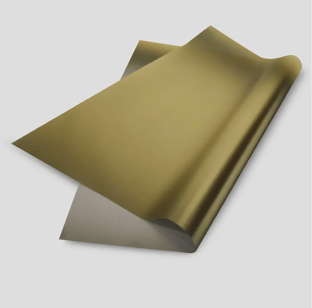 Metalik Degrade Mat Çiçek Buket Kağıdı-Metalize-60x60cm-15 Sayfa - GOLD