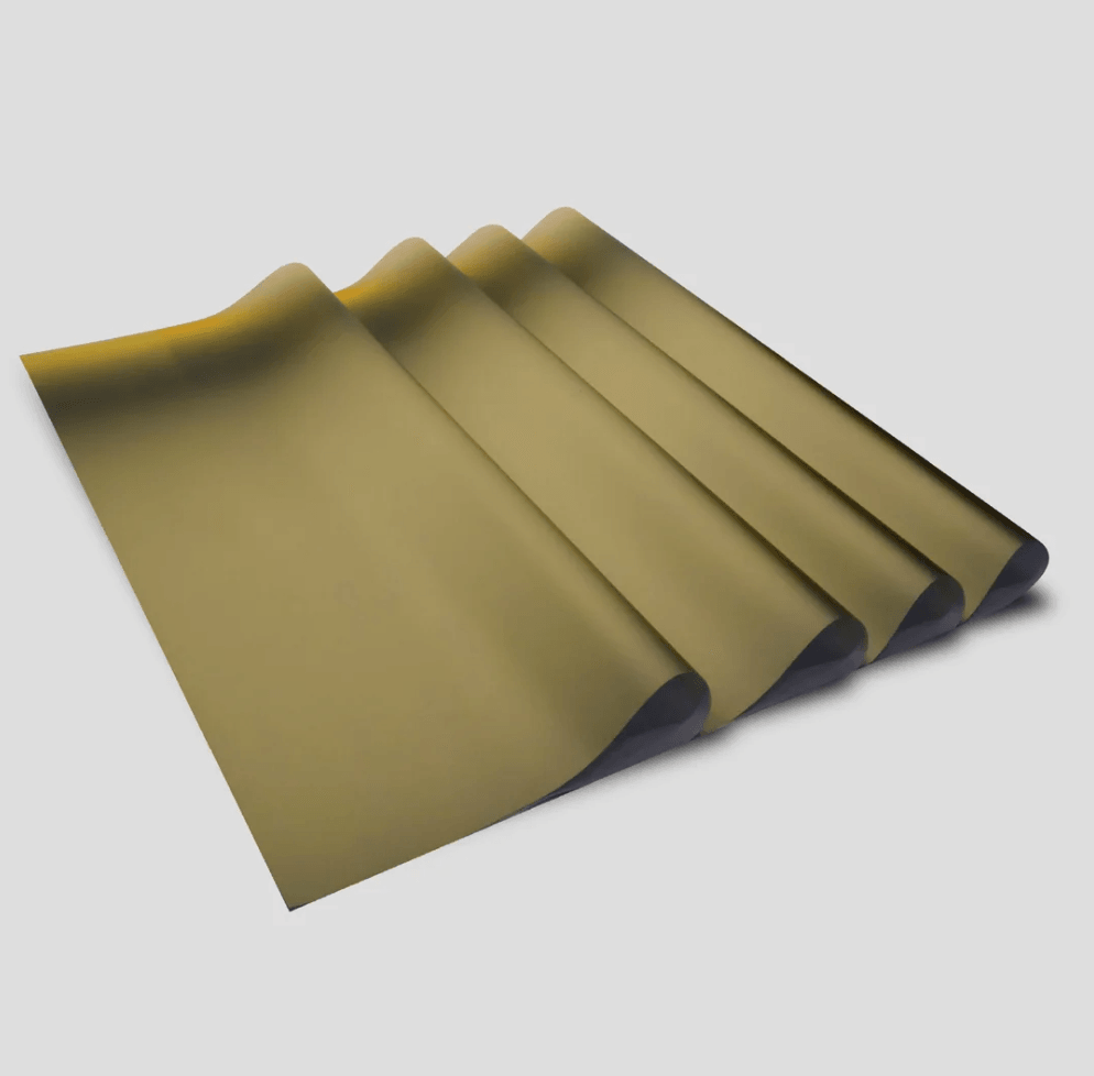 Metalik Degrade Mat Çiçek Buket Kağıdı-Metalize-60x60cm-15 Sayfa - GOLD