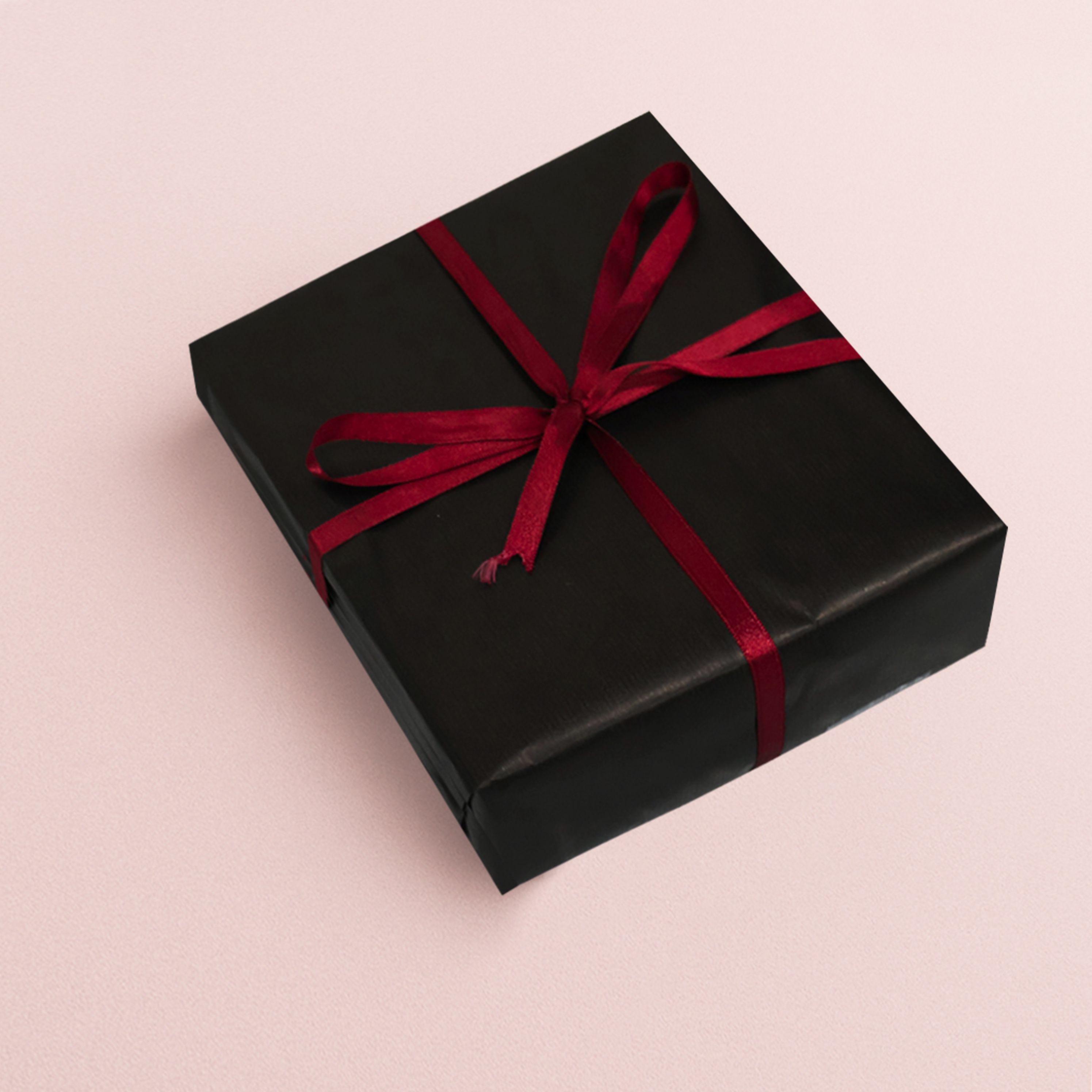Çizgili Siyah Hediye Paketleme Kağıdı Virgin Kraft Kağıt 40gr-55x55cm-20Sayfa
