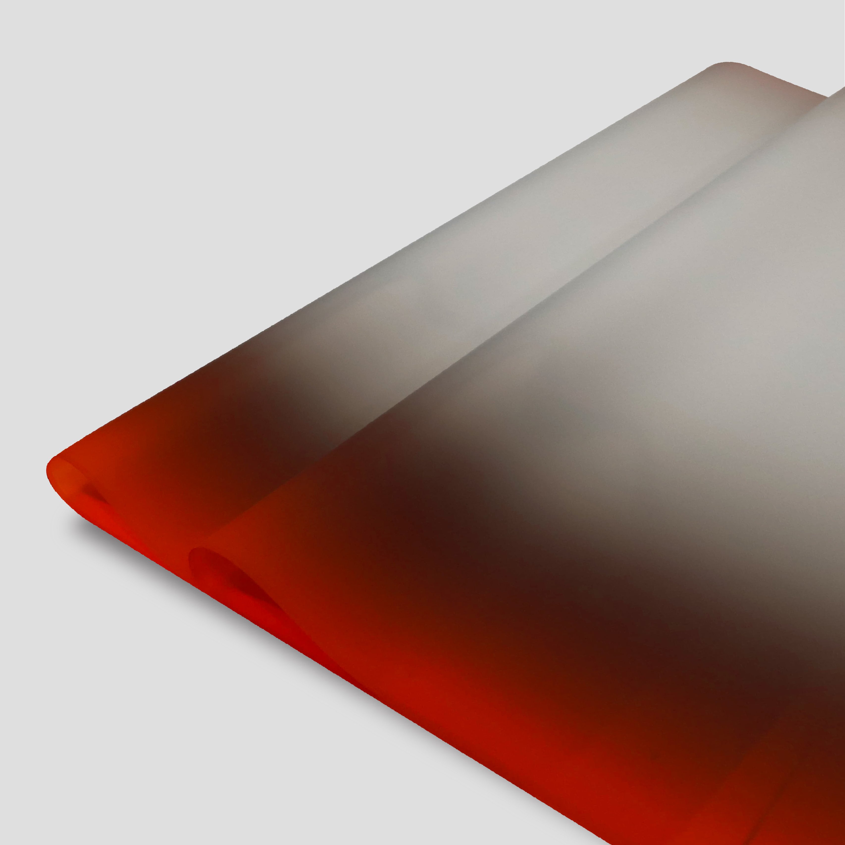 Metalik Degrade Mat Kırmızı Çiçek Buket Kağıdı-60x60cm-20 Sayfa
