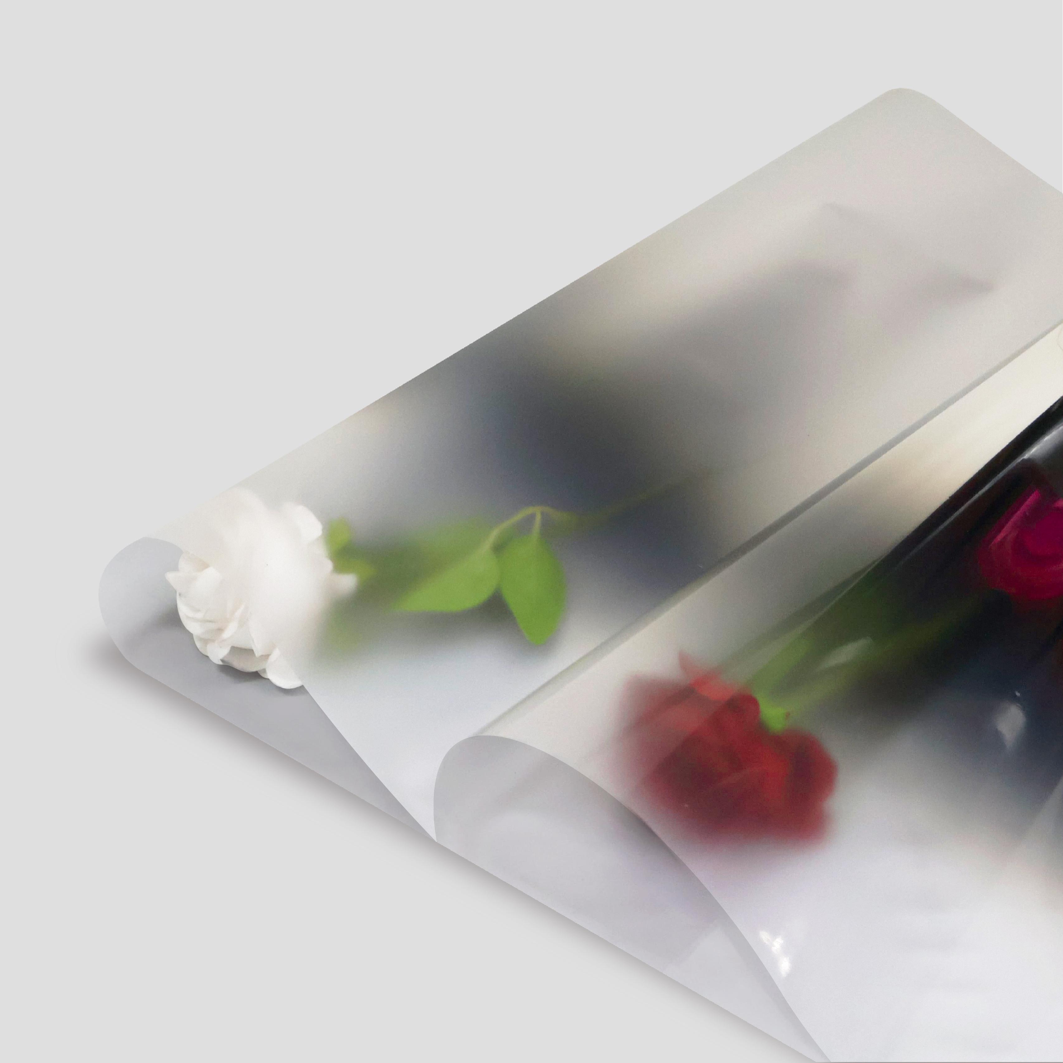 Metalik Degrade Mat Şeffaf Çiçek Buket Kağıdı-60x60cm-20 Sayfa