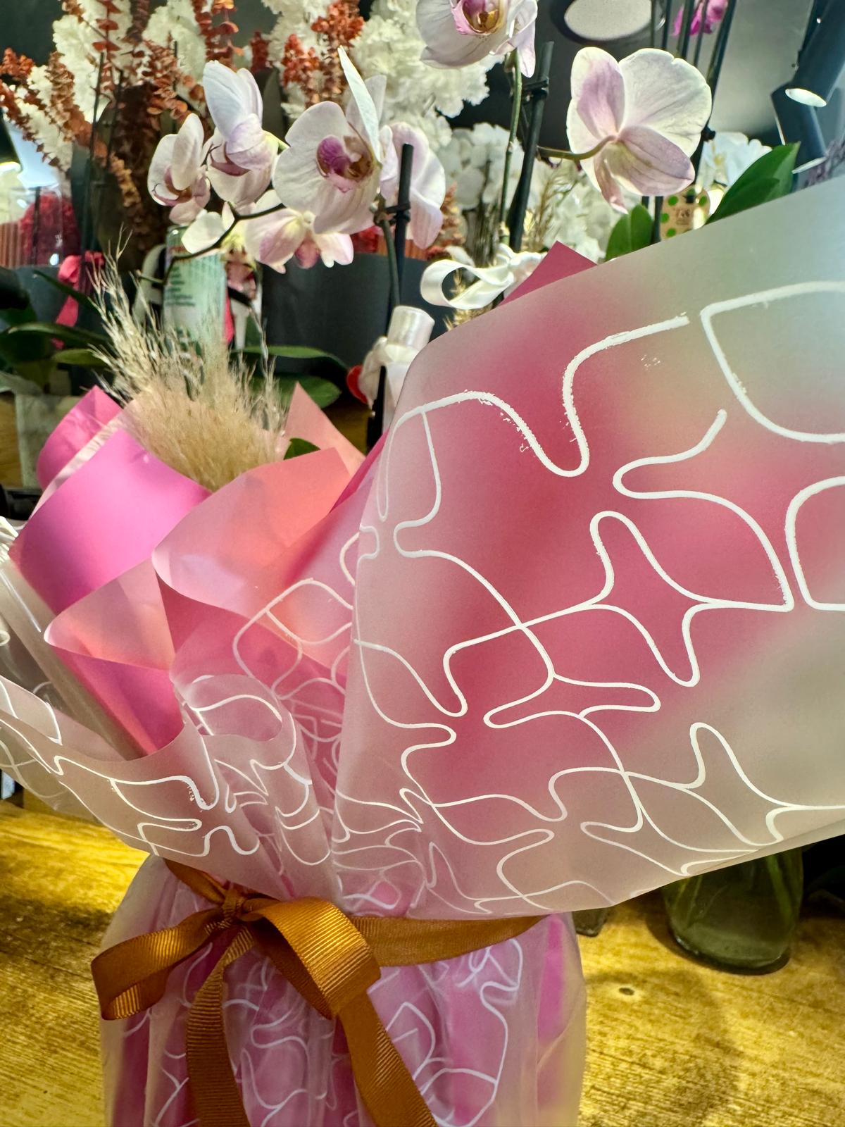 Desenli Şeffaf Rulo Mat Opp - 35Metre - 70cm