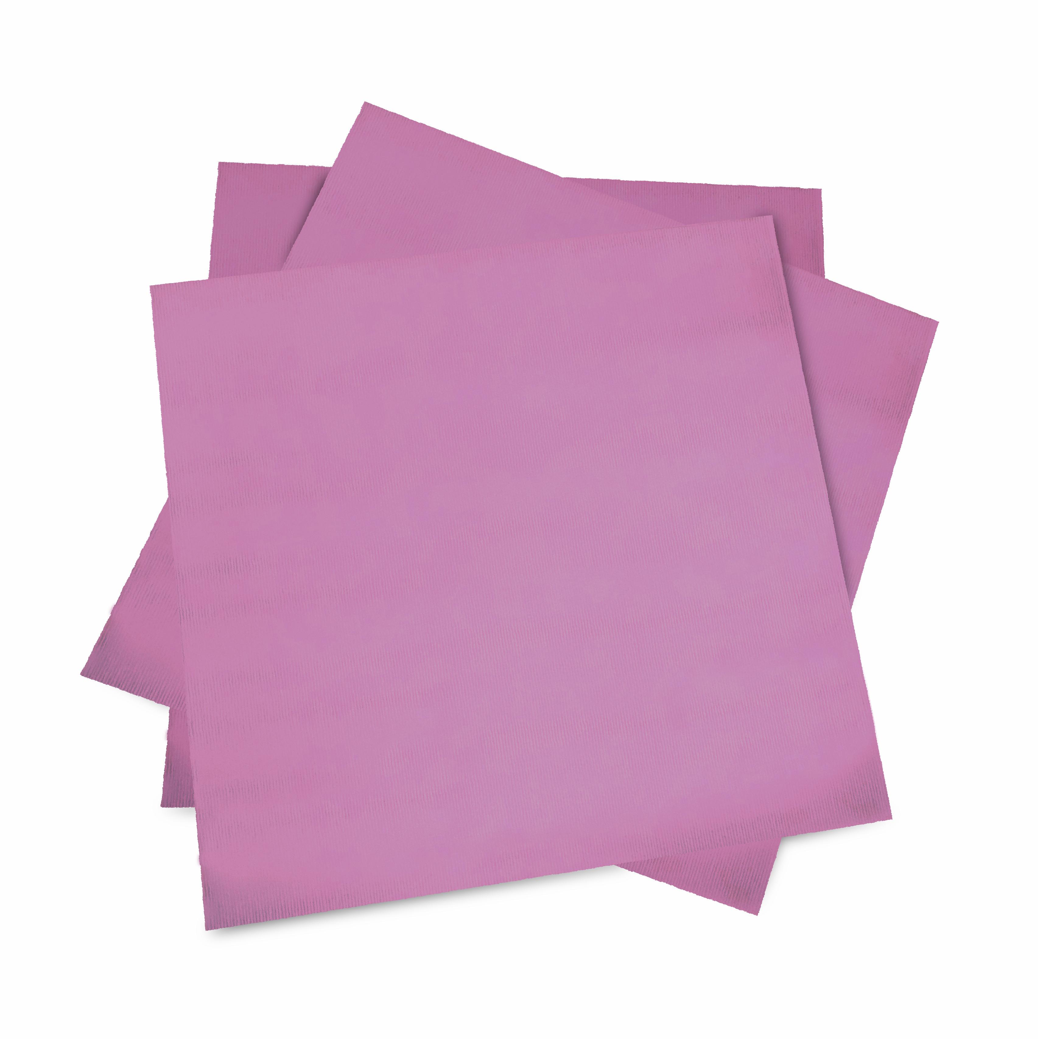 Çizgili Pembe Renk Çiçek Buket Kağıtı&Paketleme Mazemesi 55x55cm-20 Sayfa
