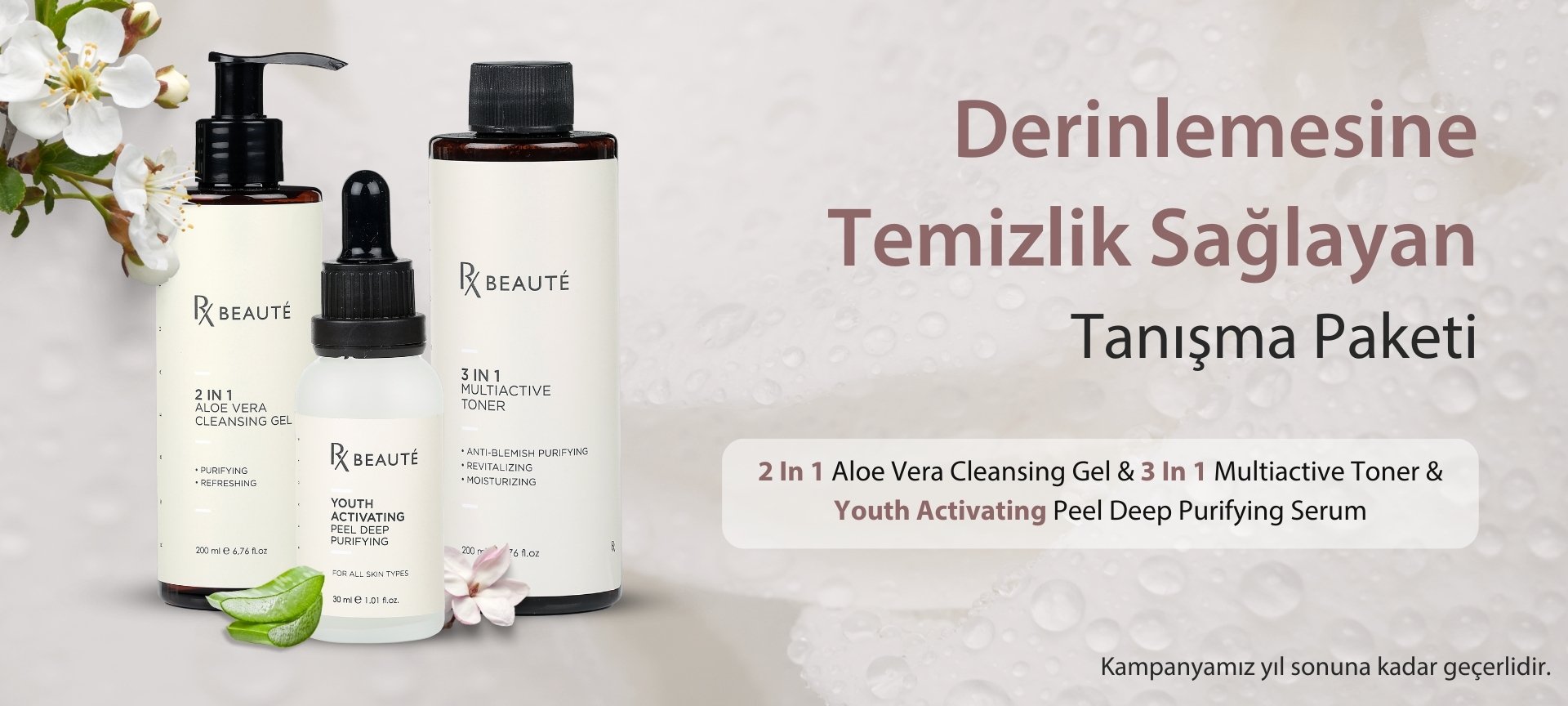 Tanışma Paketi #2 ( Tonik + Jel + Peeling Serum ) 