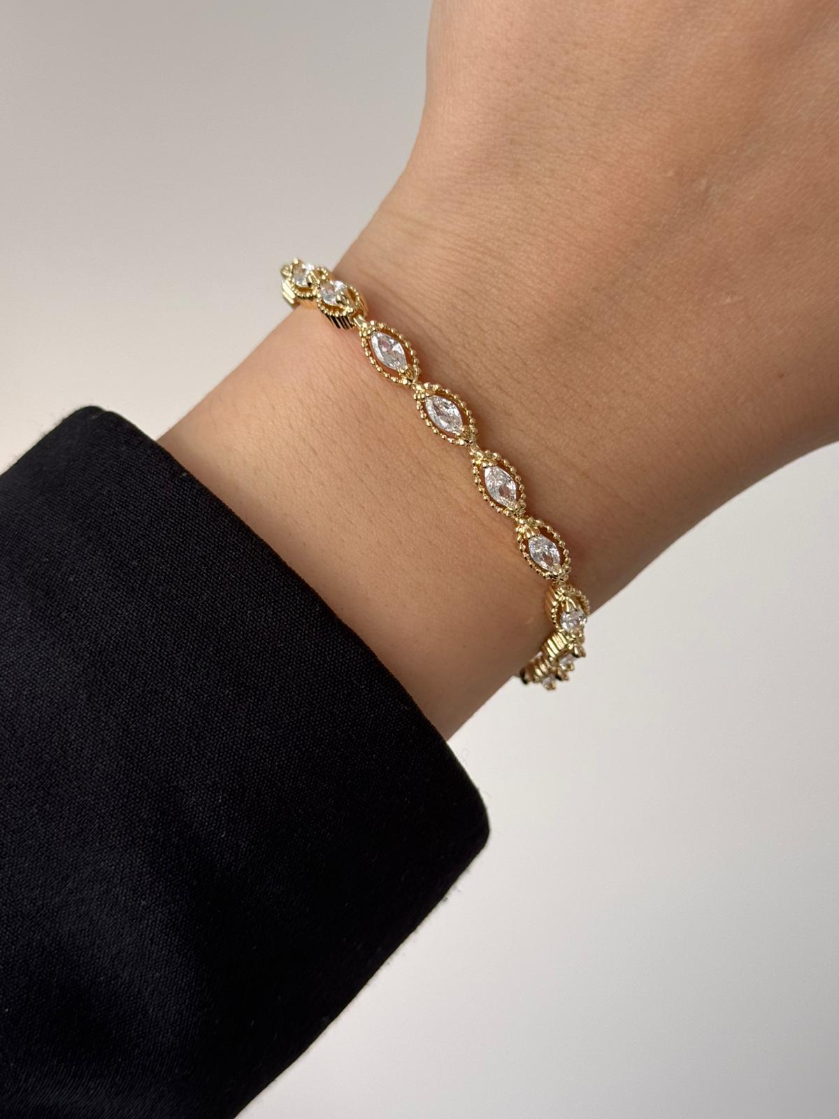 VIP Oval Stone Bracelet