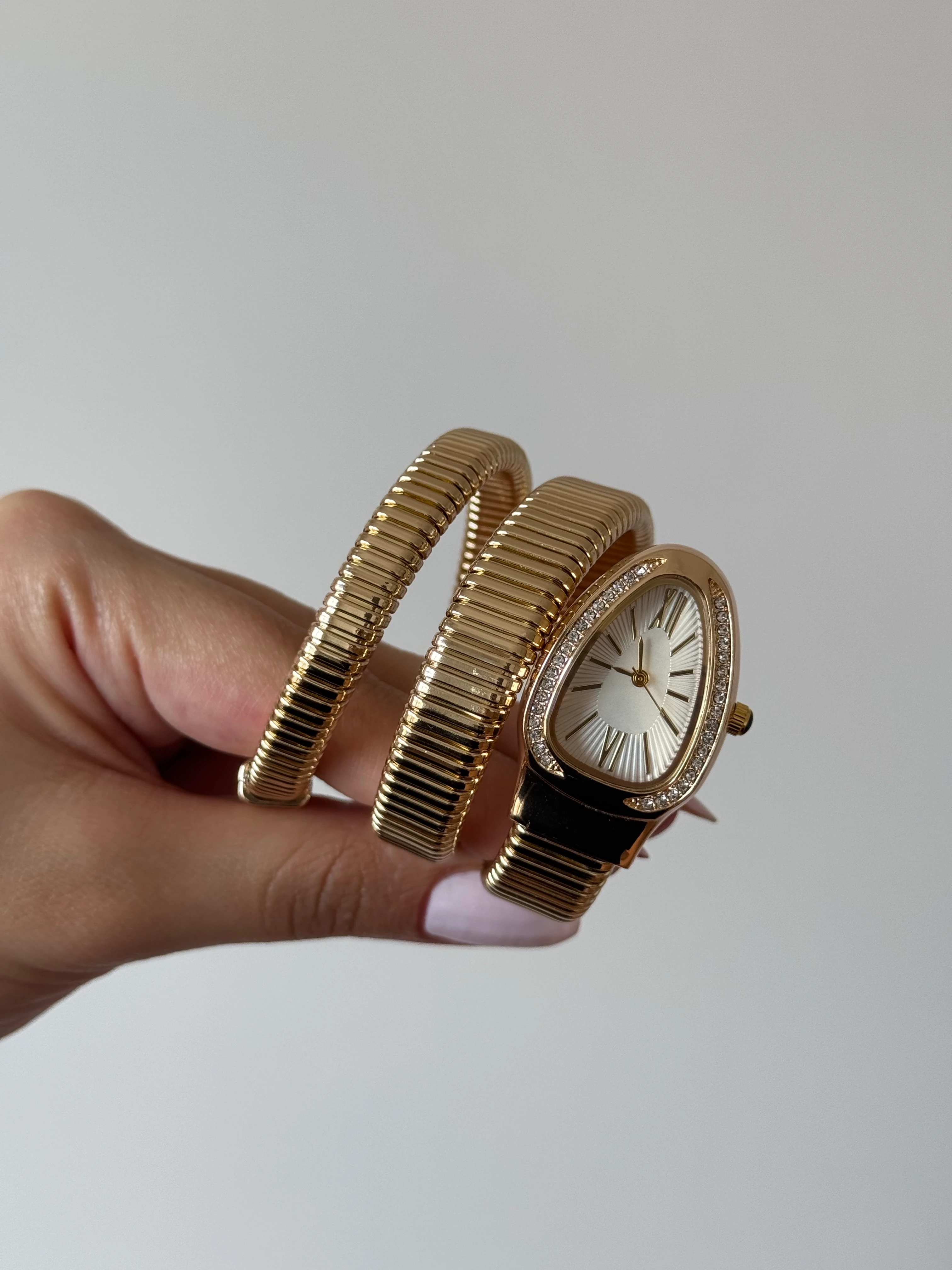 Çelik Sarmal Saat Gold