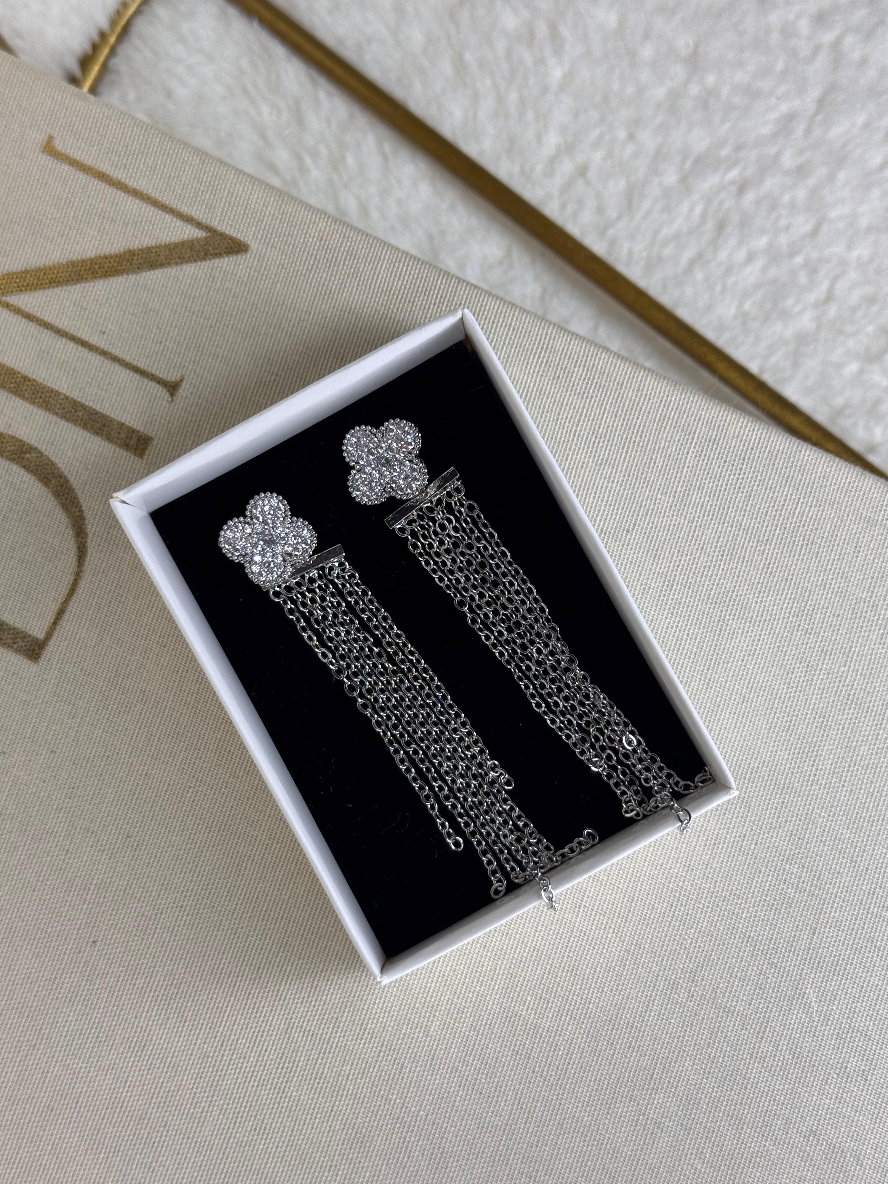 VIP Clover Drop Earrings