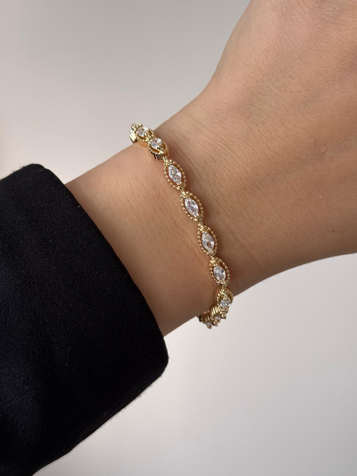VIP Oval Stone Bracelet