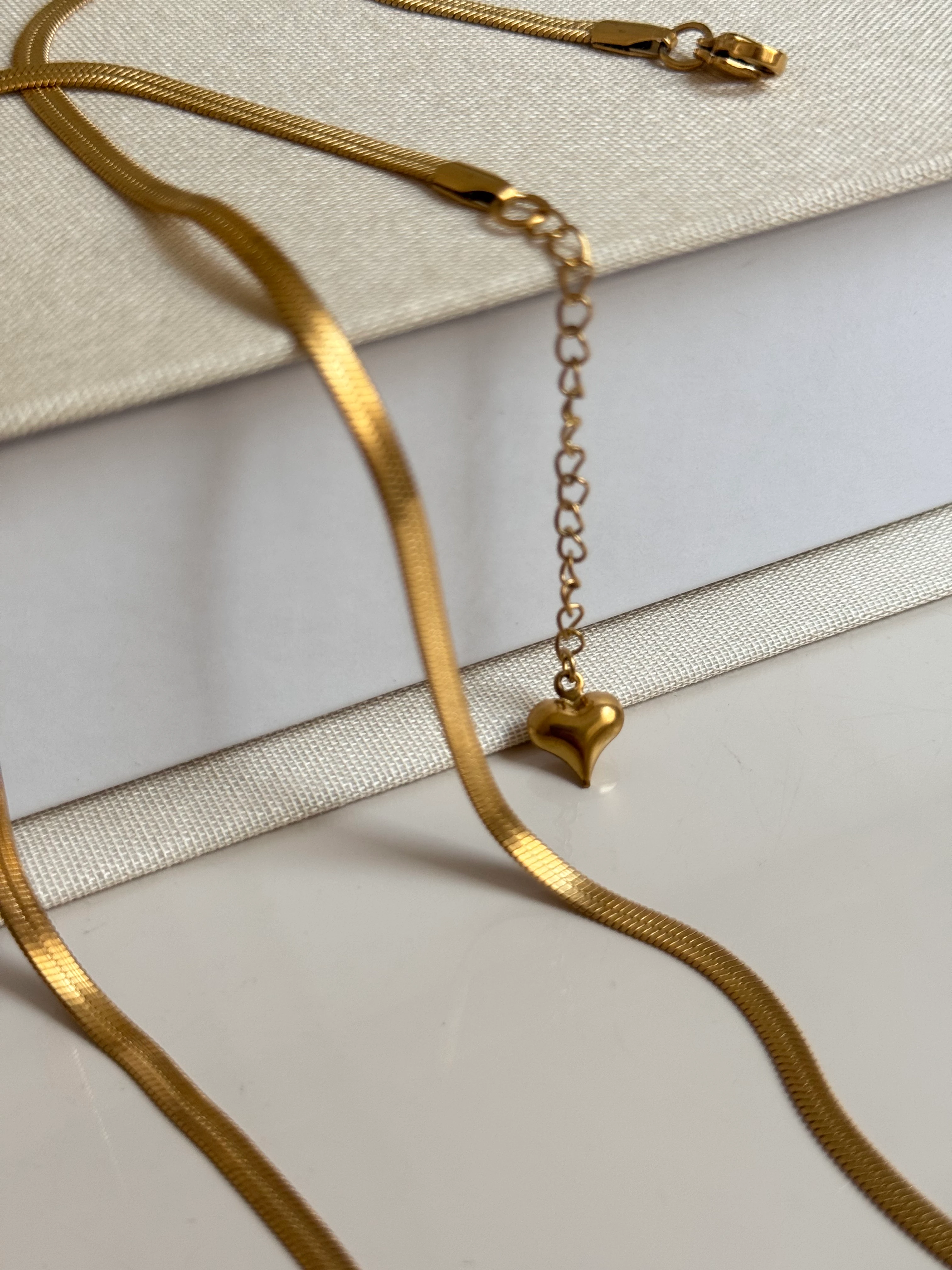 Ezme İtalyan Zincir Gold Çelik Kadın