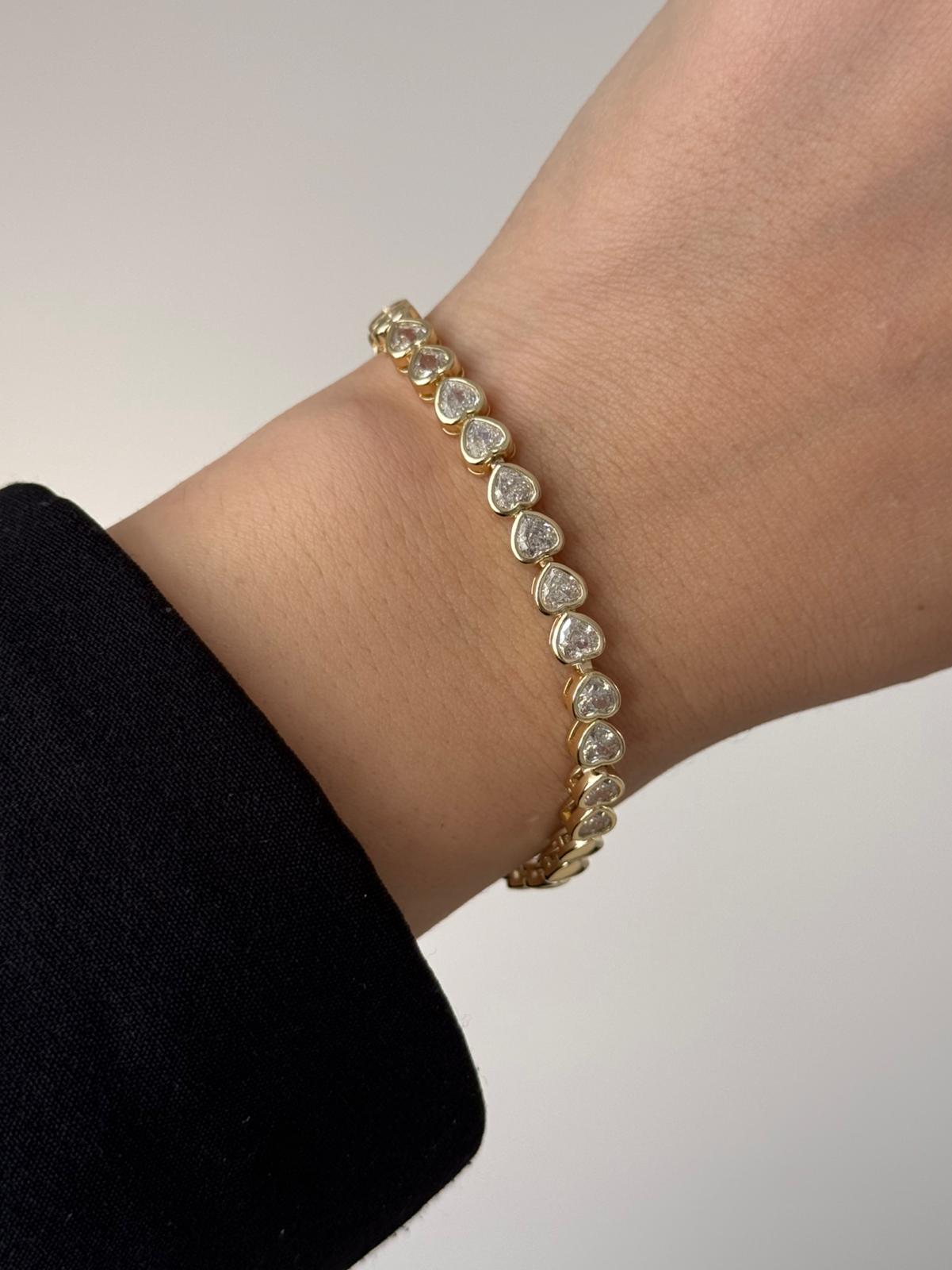 VIP Heart Stone Bracelet