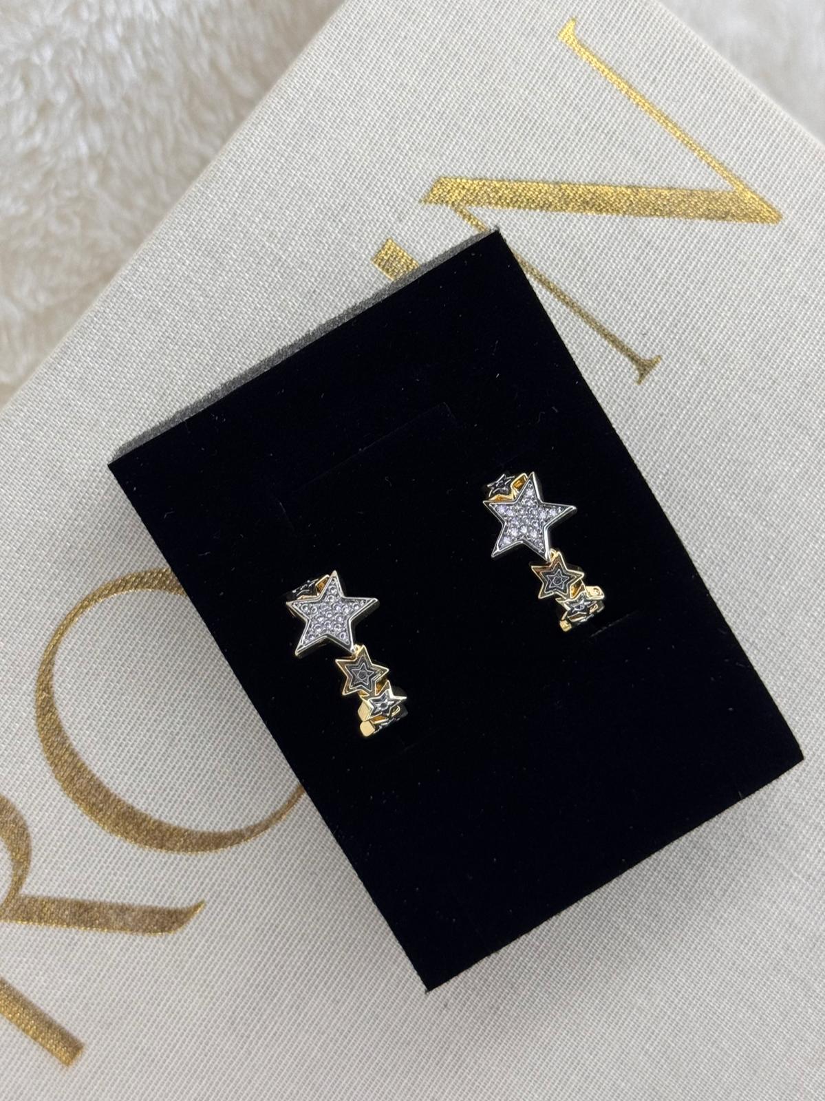 Stars Hoop Earrings