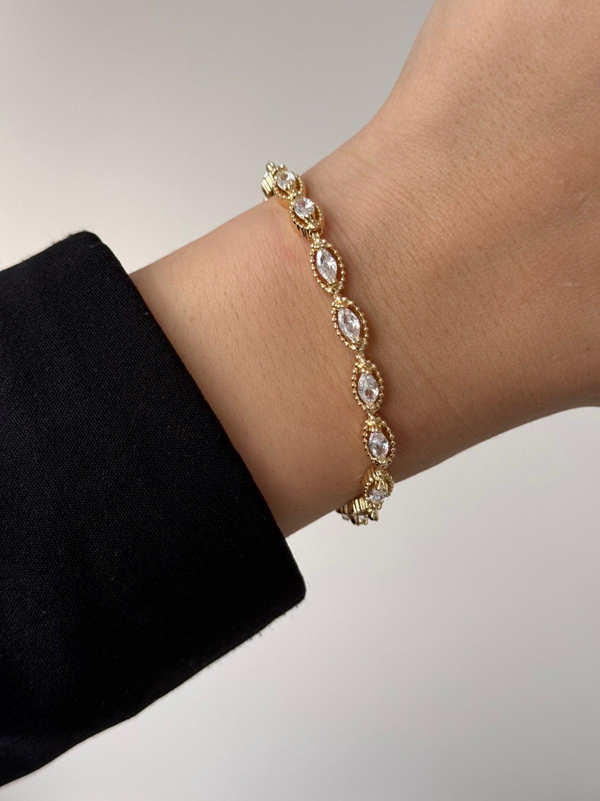 VIP Oval Stone Bracelet