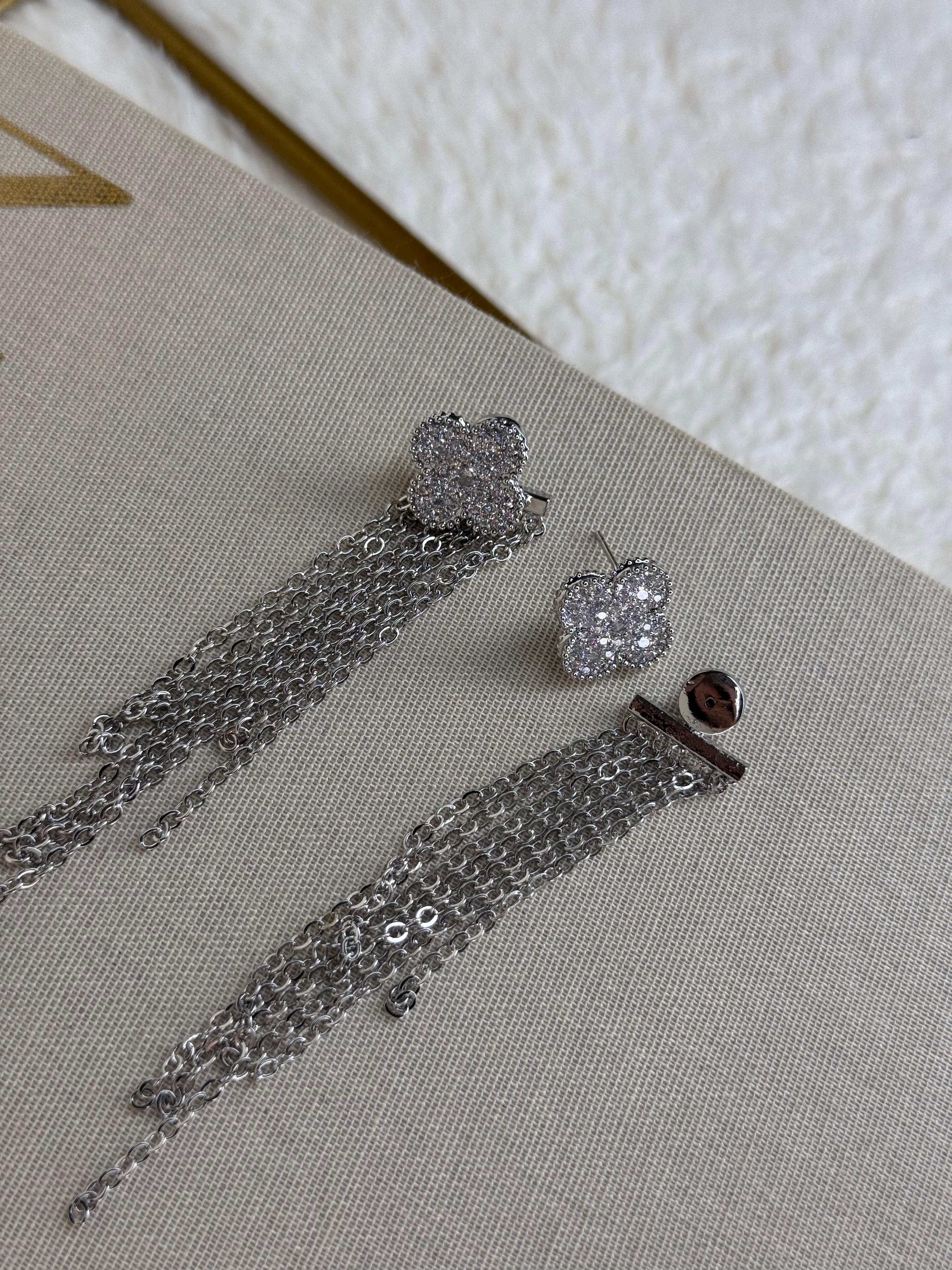 VIP Clover Drop Earrings