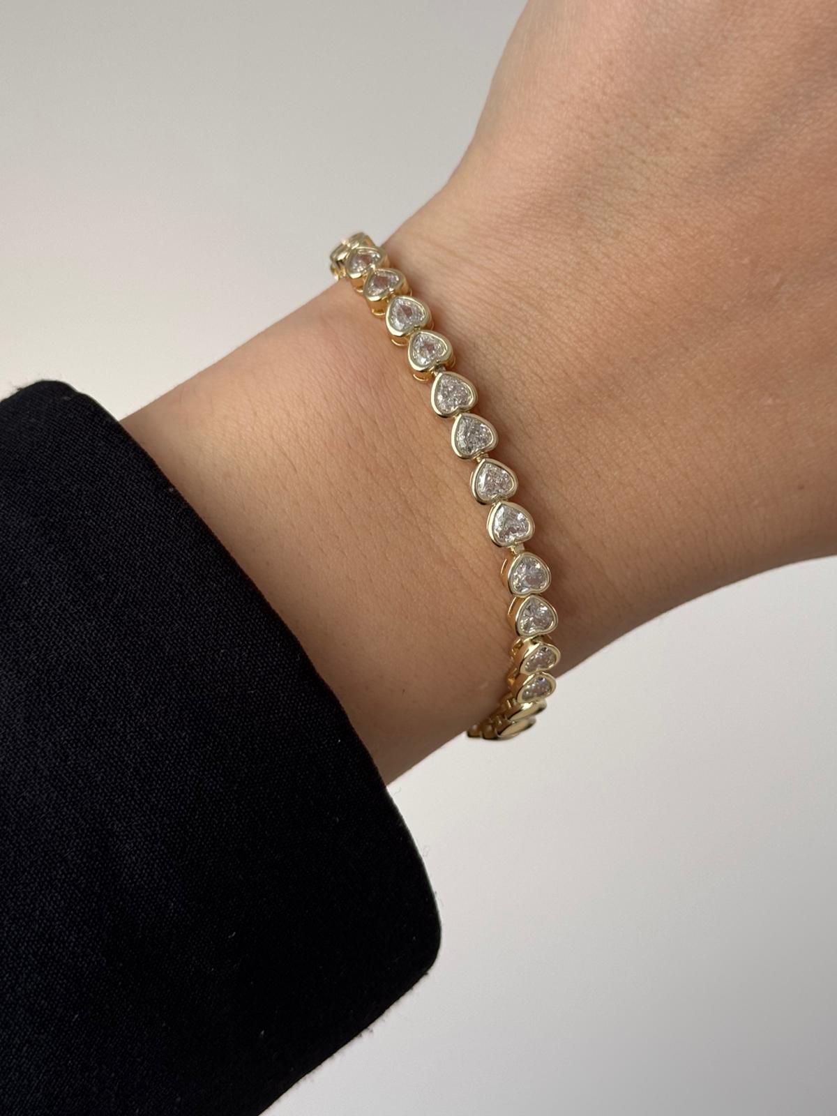 VIP Heart Stone Bracelet