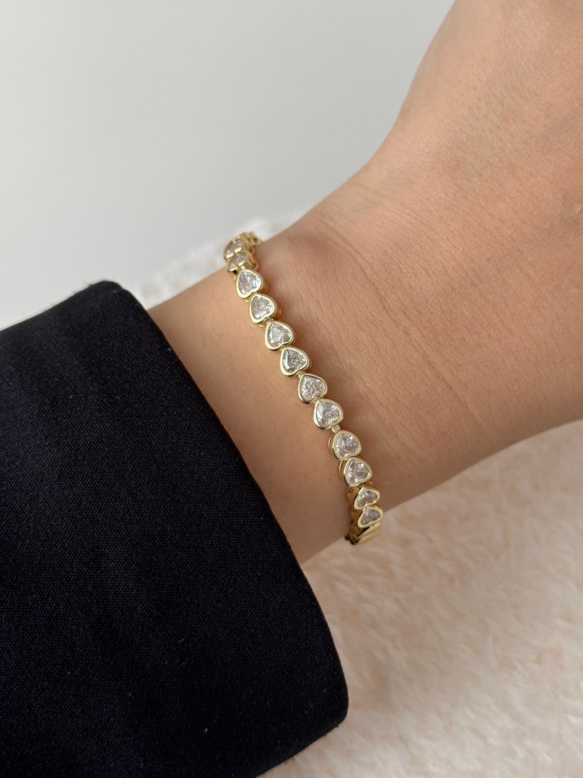 VIP Heart Stone Bracelet