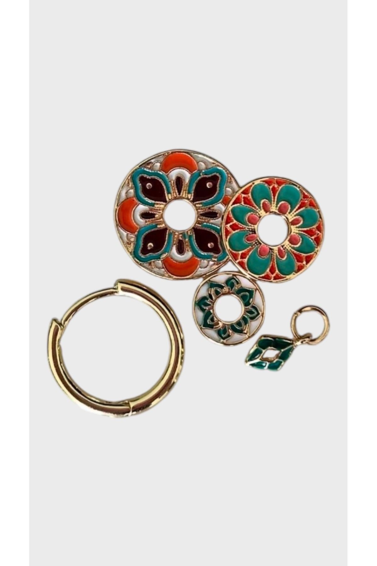 Kadın Vintage Charm Küpe