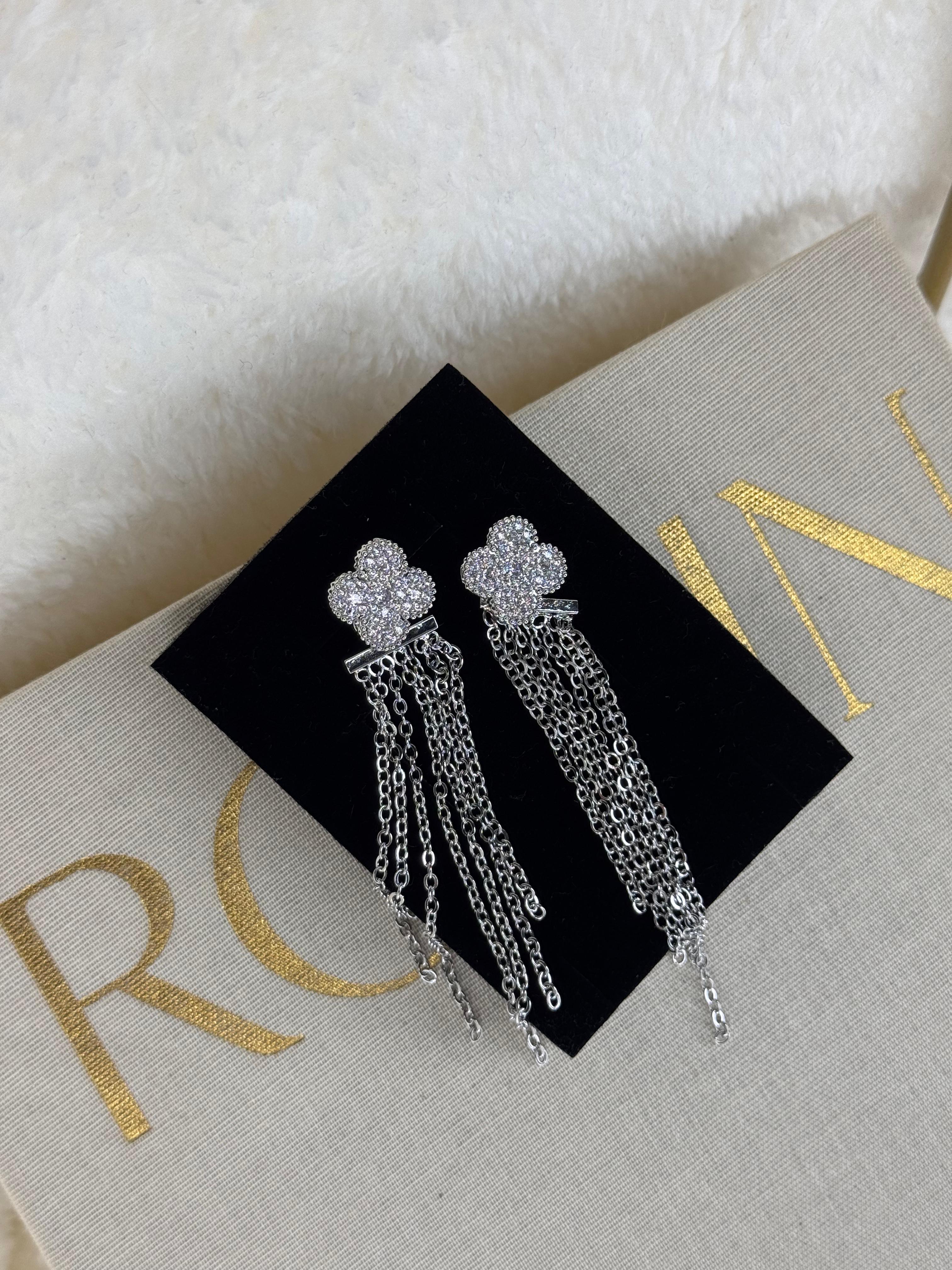 VIP Clover Drop Earrings