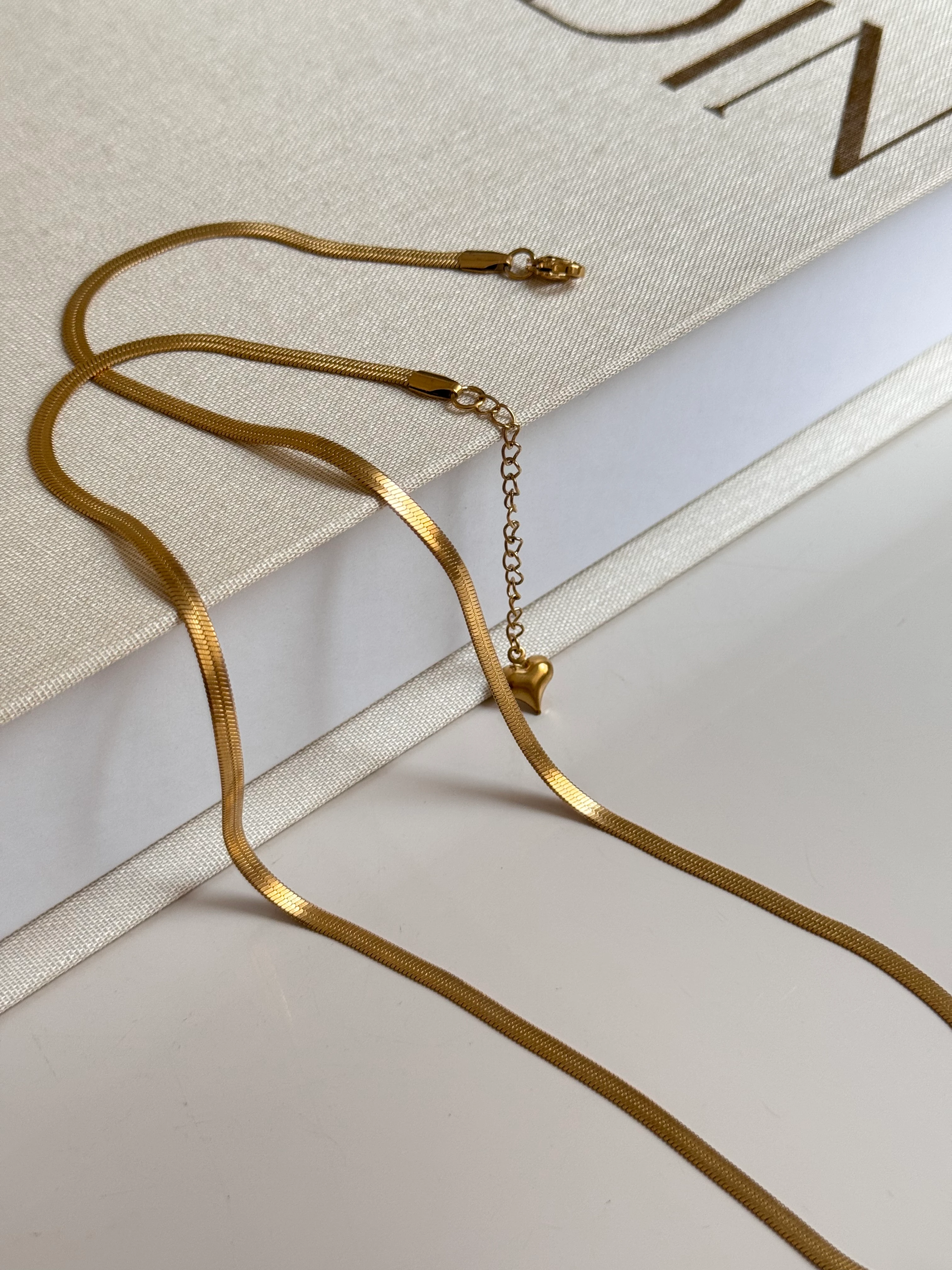 Ezme İtalyan Zincir Gold Çelik Kadın