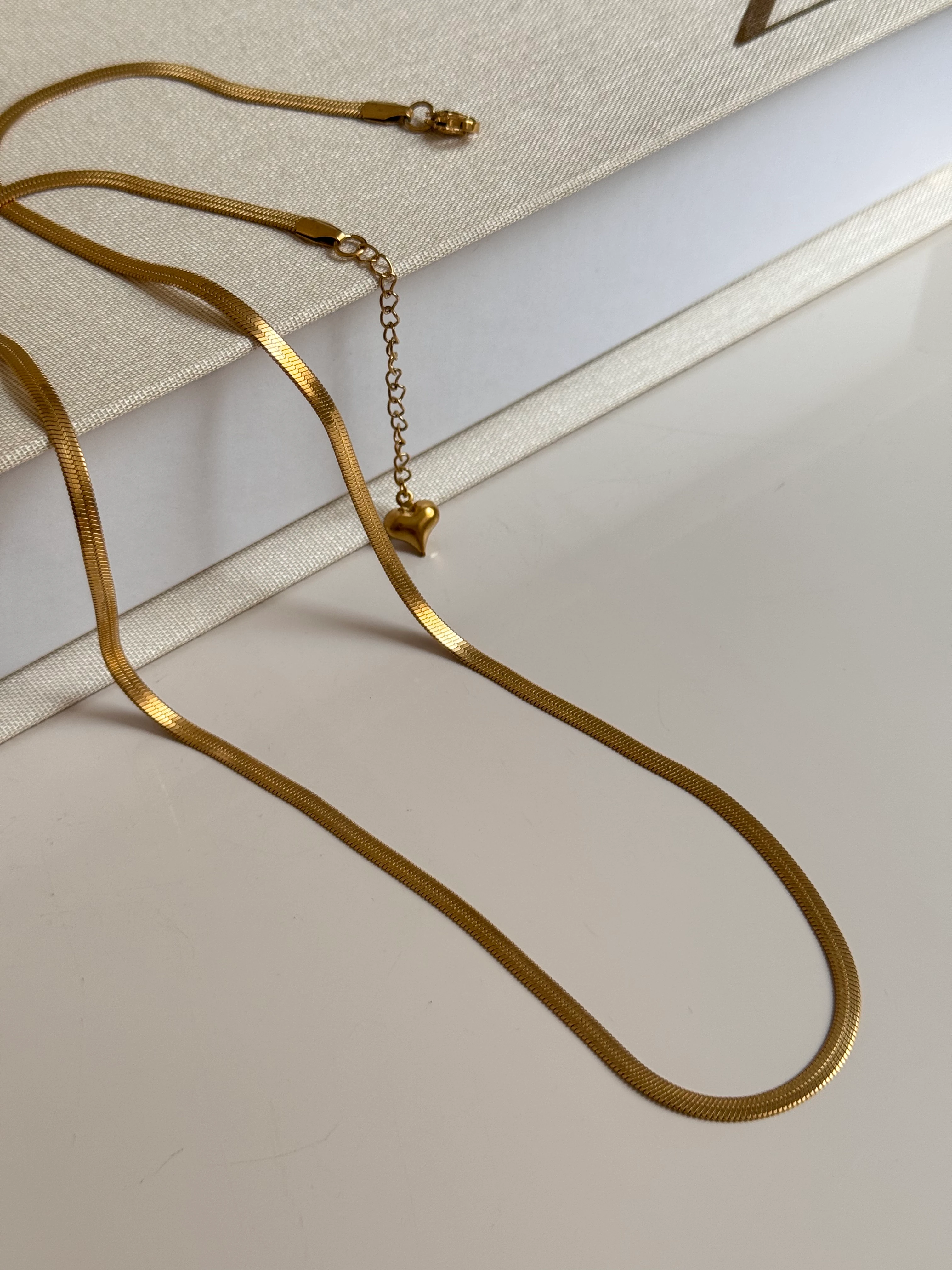 Ezme İtalyan Zincir Gold Çelik Kadın