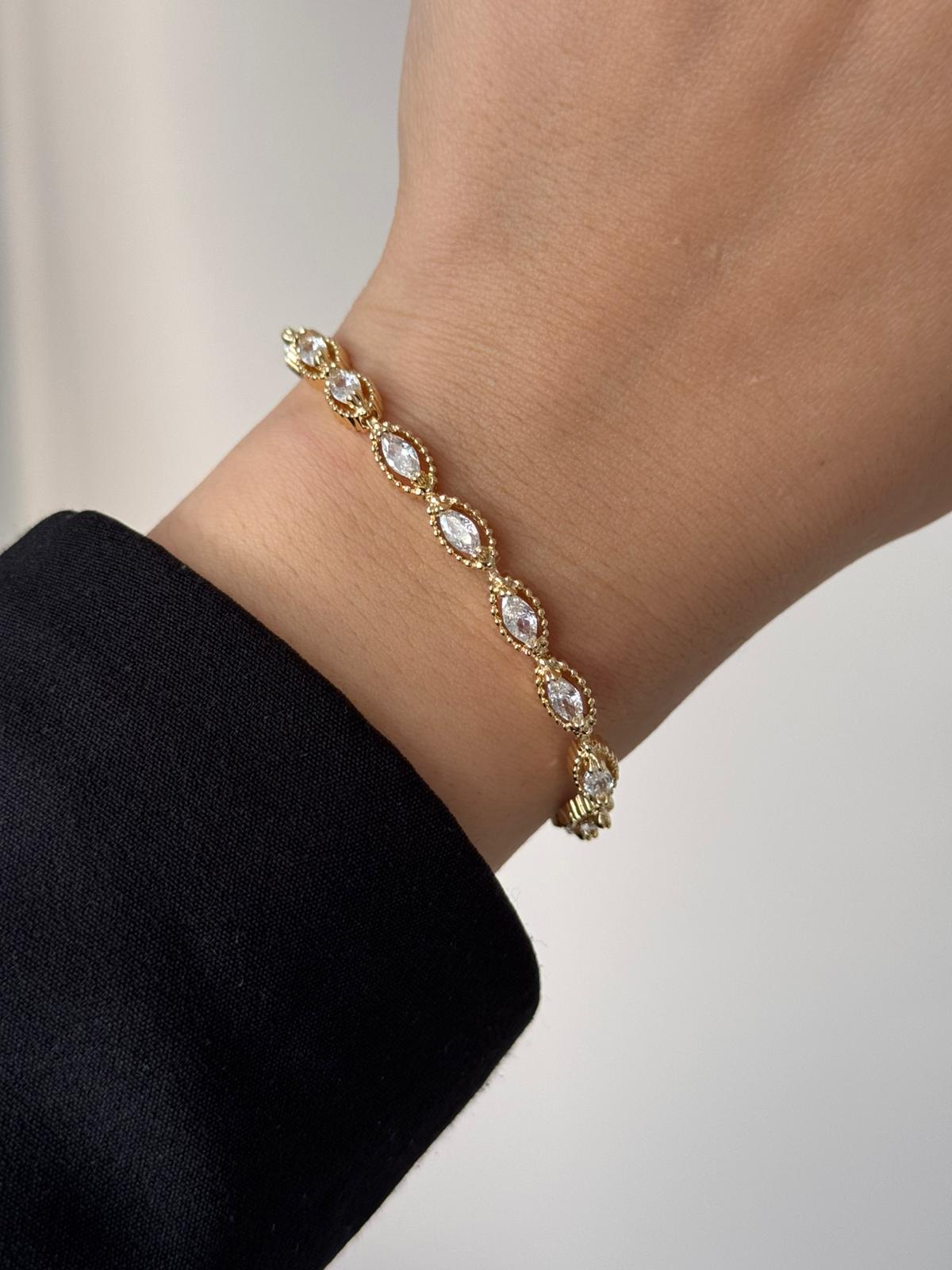 VIP Oval Stone Bracelet