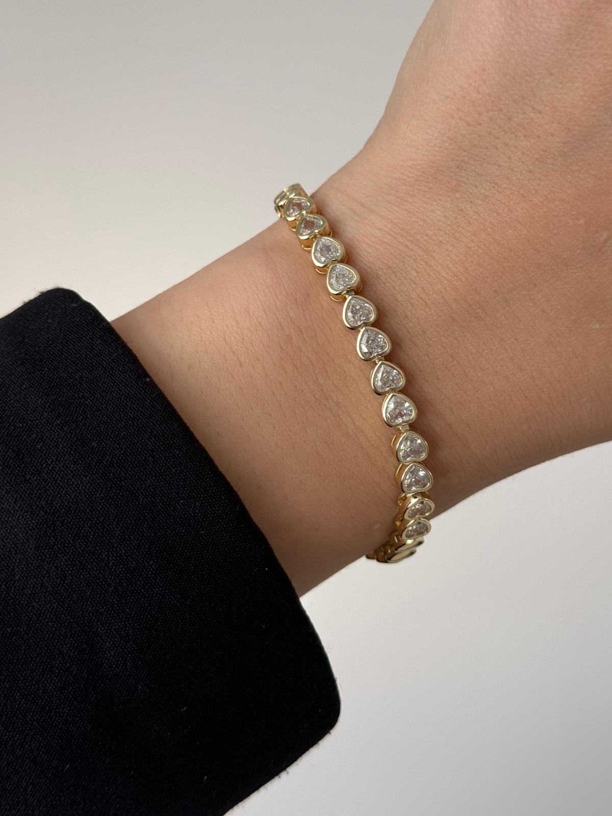 VIP Heart Stone Bracelet