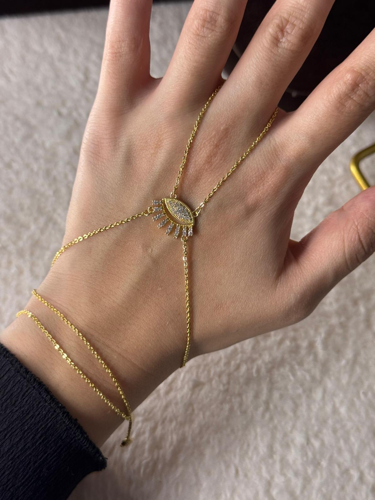 Kirpikli Göz Şahmeran Gold 