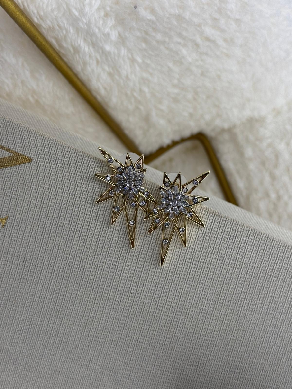 Stars Stone Earrings