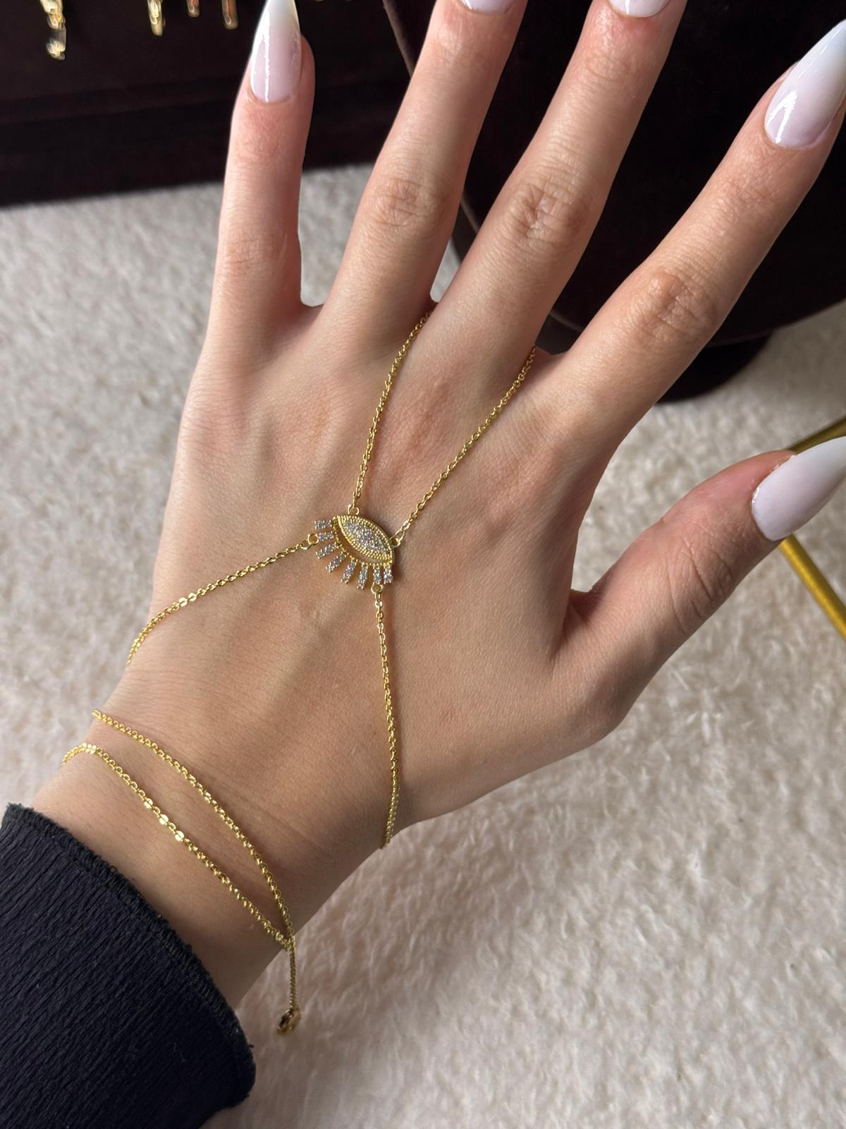 Kirpikli Göz Şahmeran Gold 