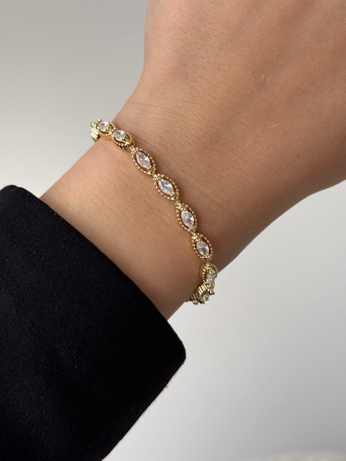 VIP Oval Stone Bracelet