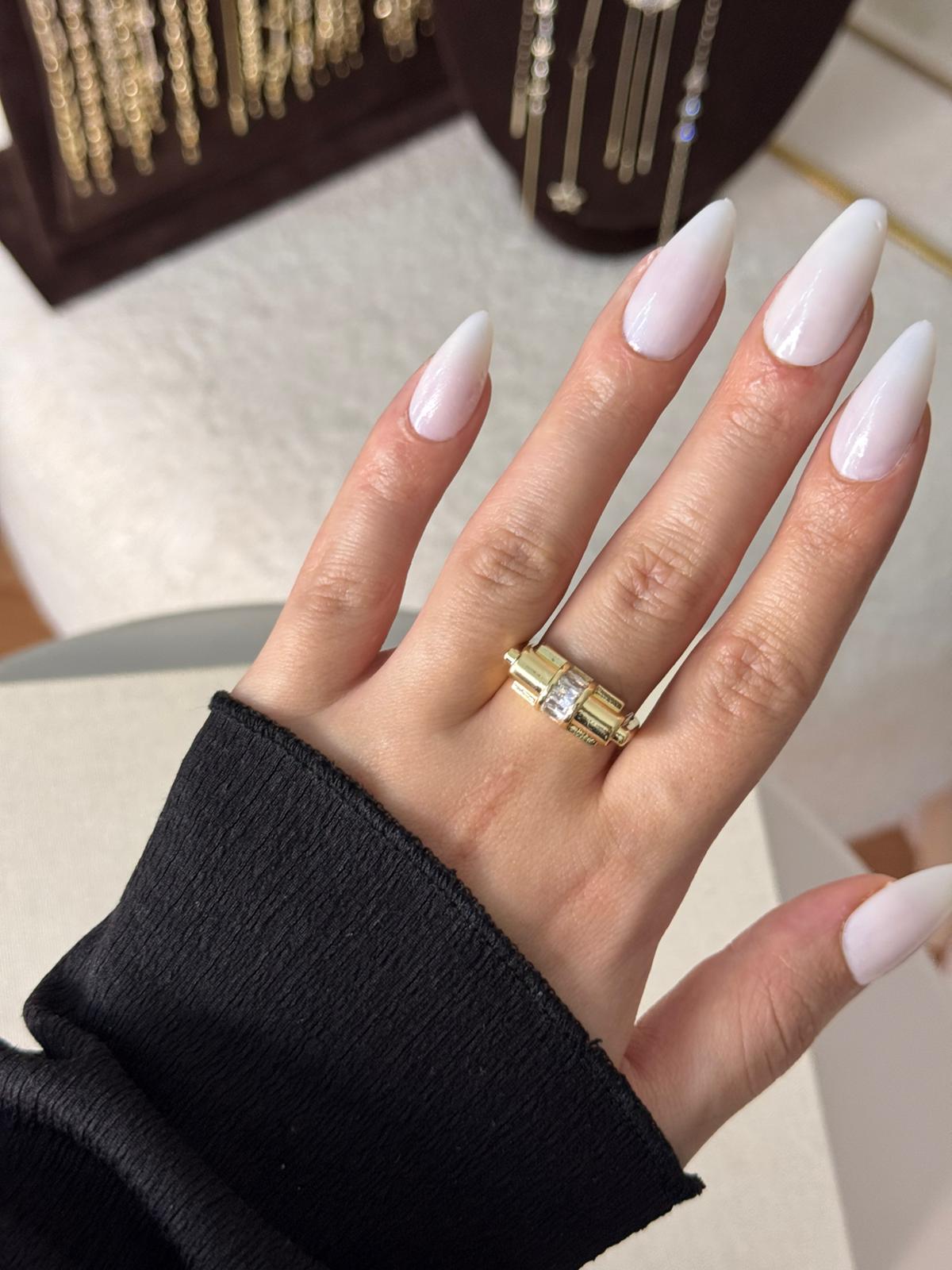 Taşlı Yassı Yüzük