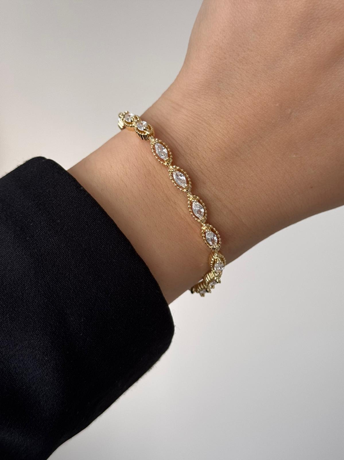 VIP Oval Stone Bracelet