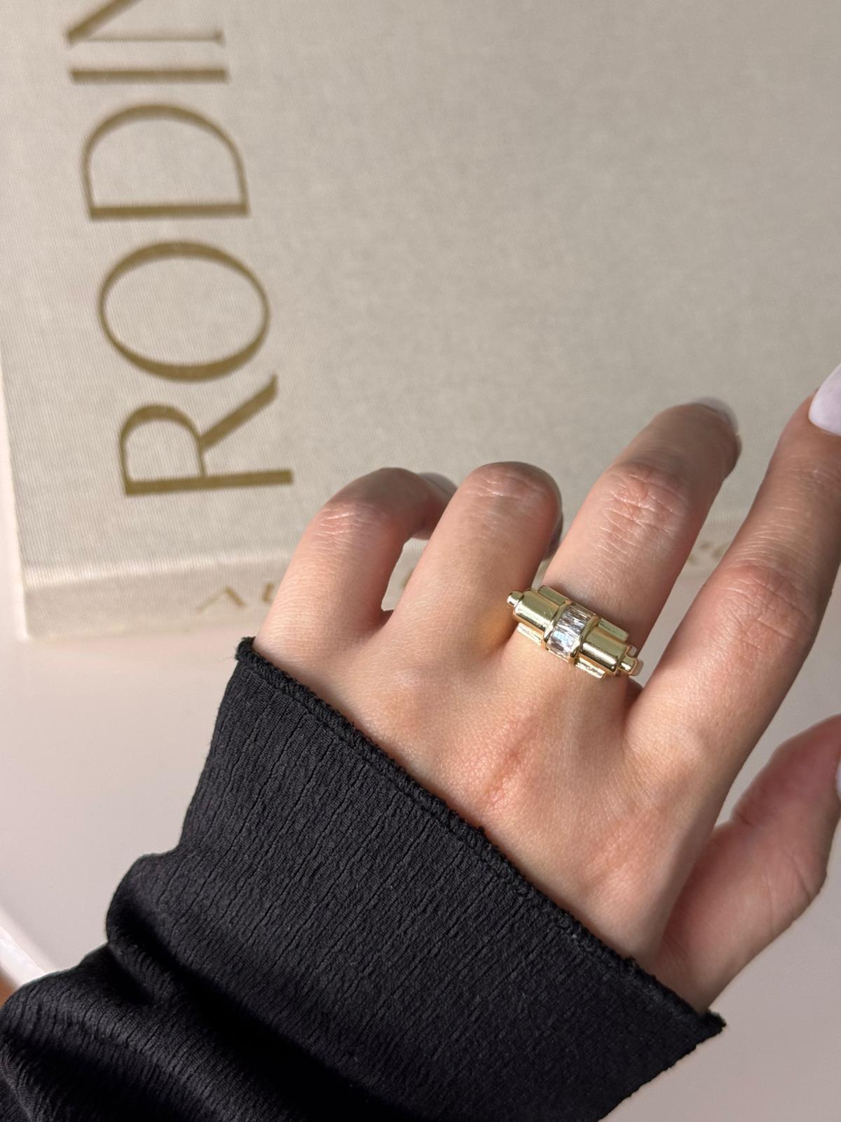 Taşlı Yassı Yüzük