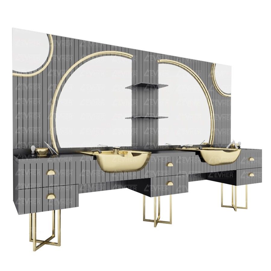 Erkek Blok Tezgahı CVR-262 GOLD LAVABO - CVR262