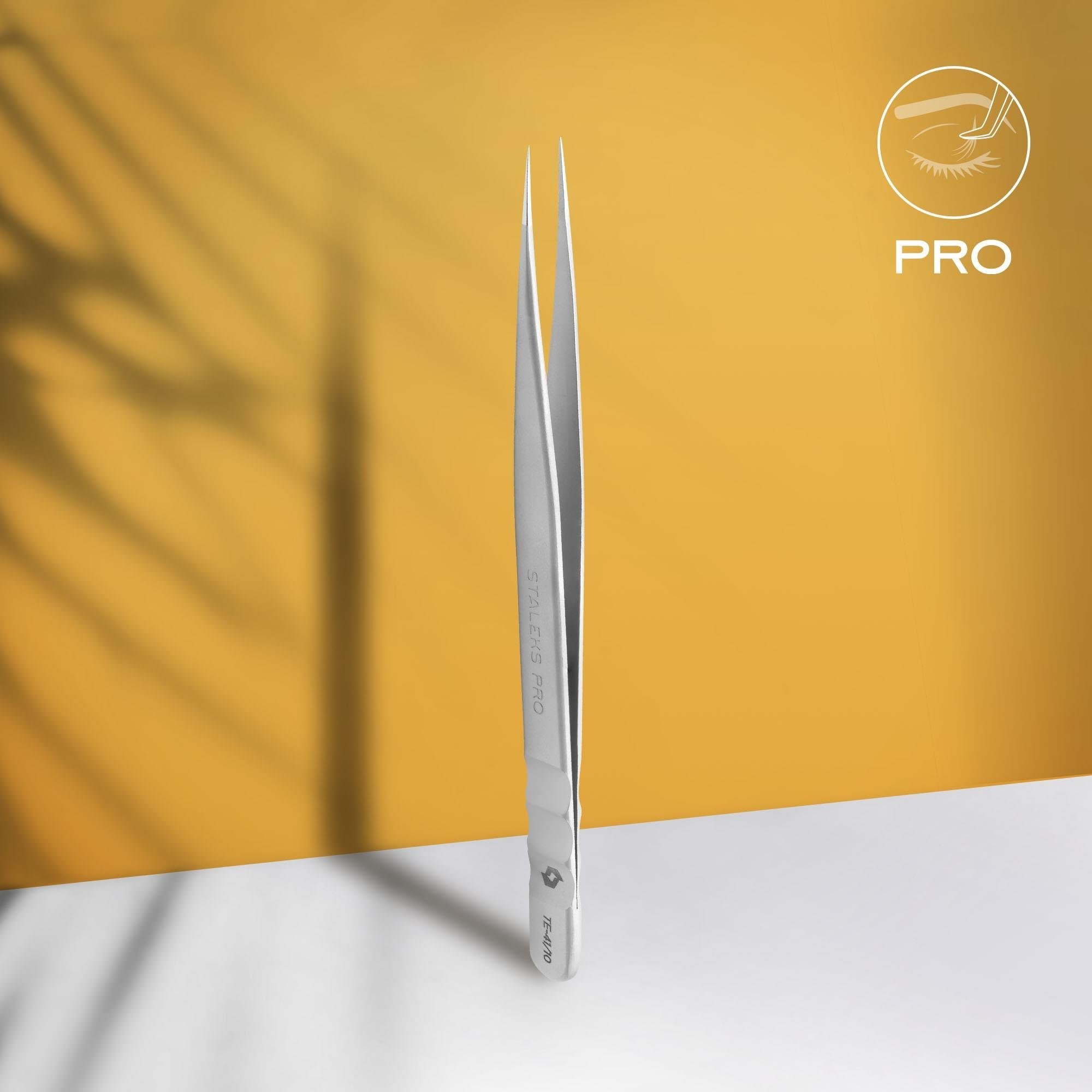 EXPERT 41 TYPE 10 Profesyonel Kirpik Cımbızı (Düz).2