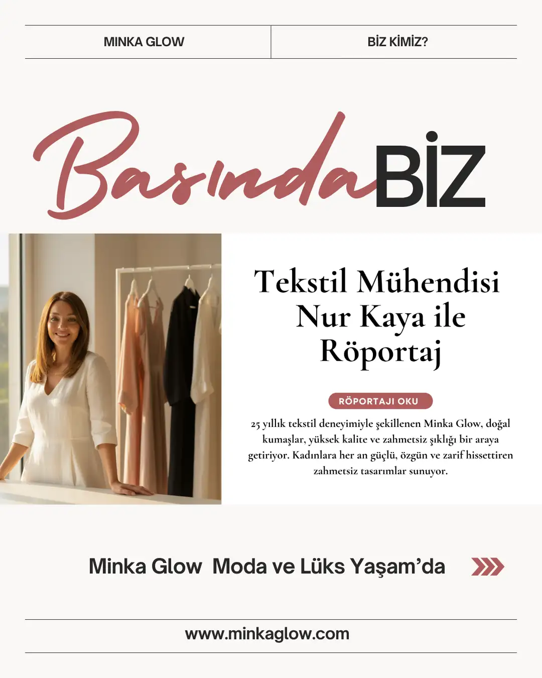 Minka Glow röportaj görseli