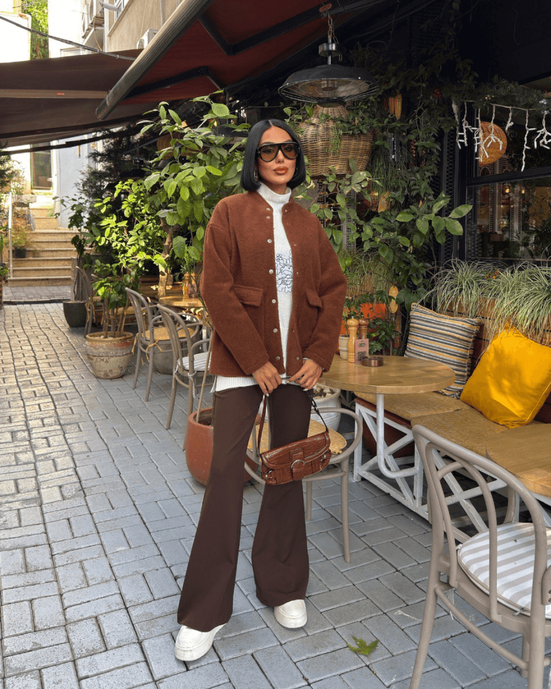 Lavinia Astarlı Suni Kürk Teddy Ceket 